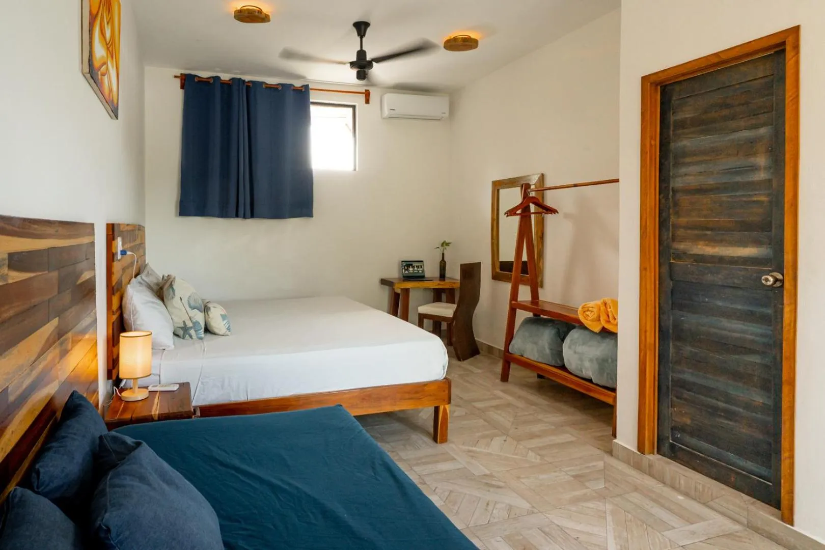 Bed in Casa Cuyo Hotel