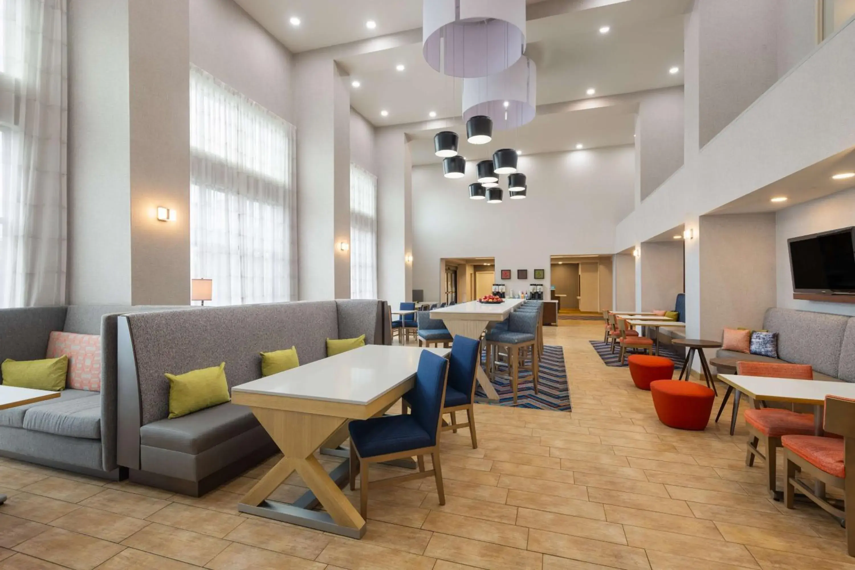 Lobby or reception in Hampton Inn & Suites Harrisburg Lobby or reception in Hampton Inn & Suites Harrisburg