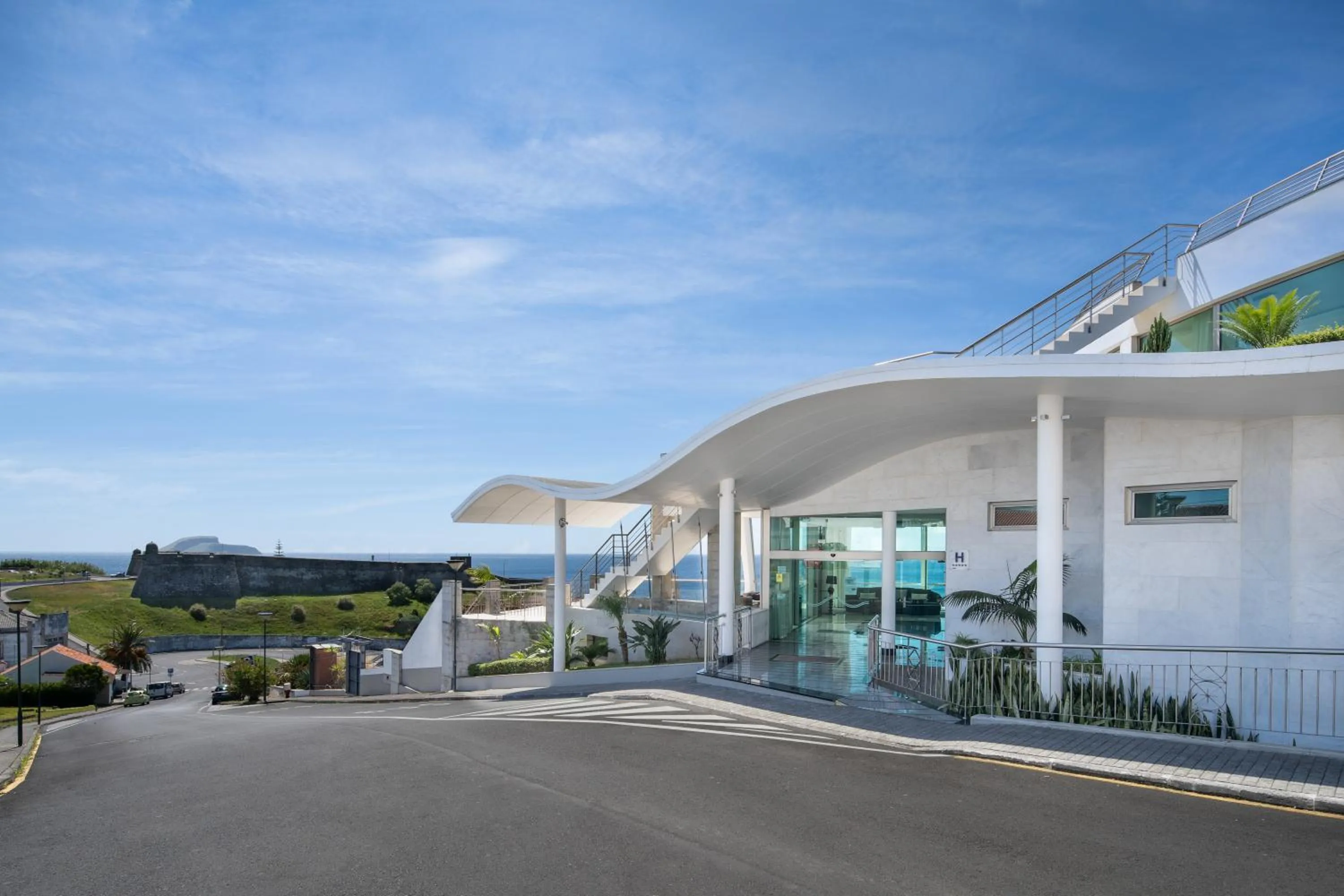 Lobby or reception in Angra Marina Hotel