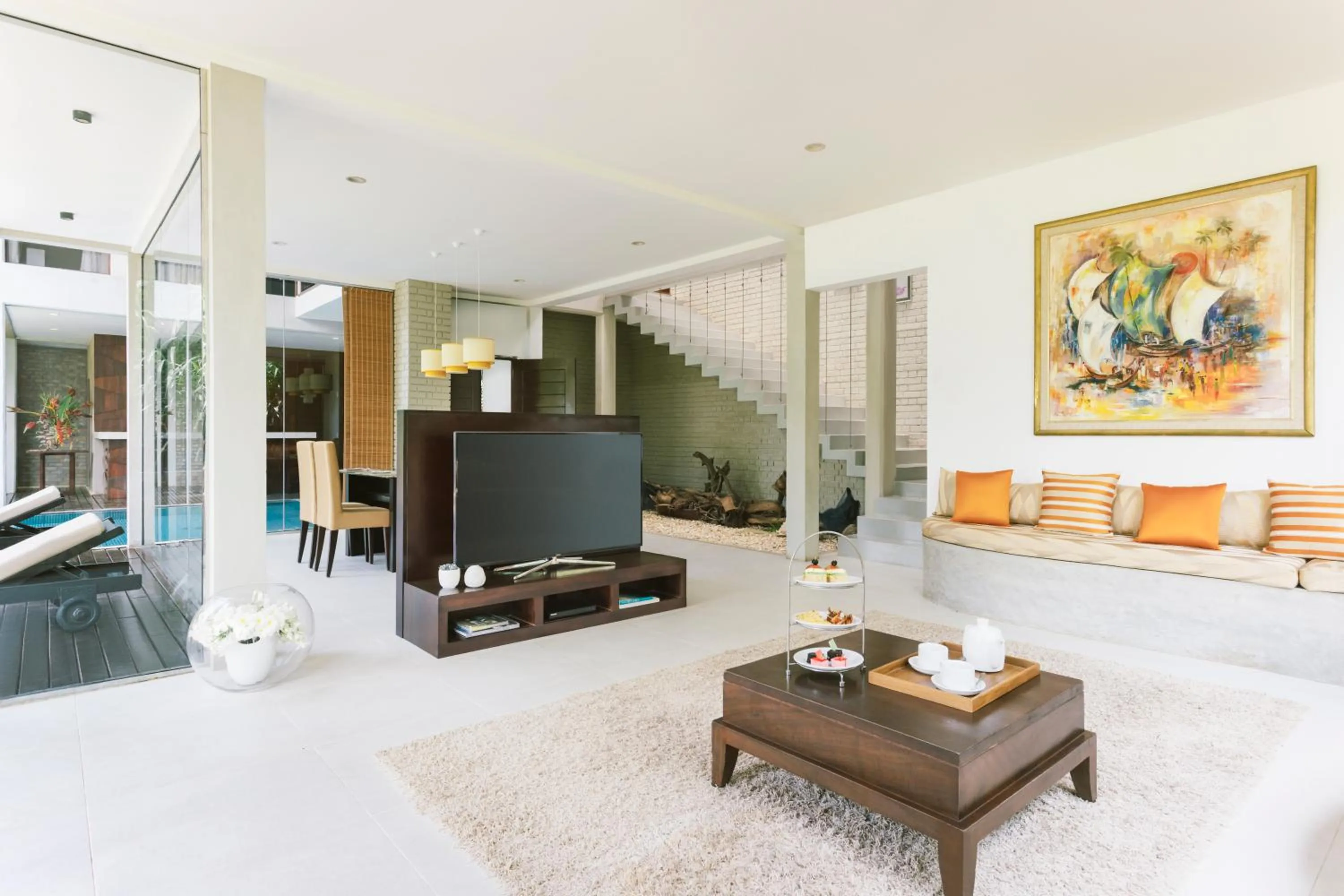 Living room in Uga Bay - Pasikuda