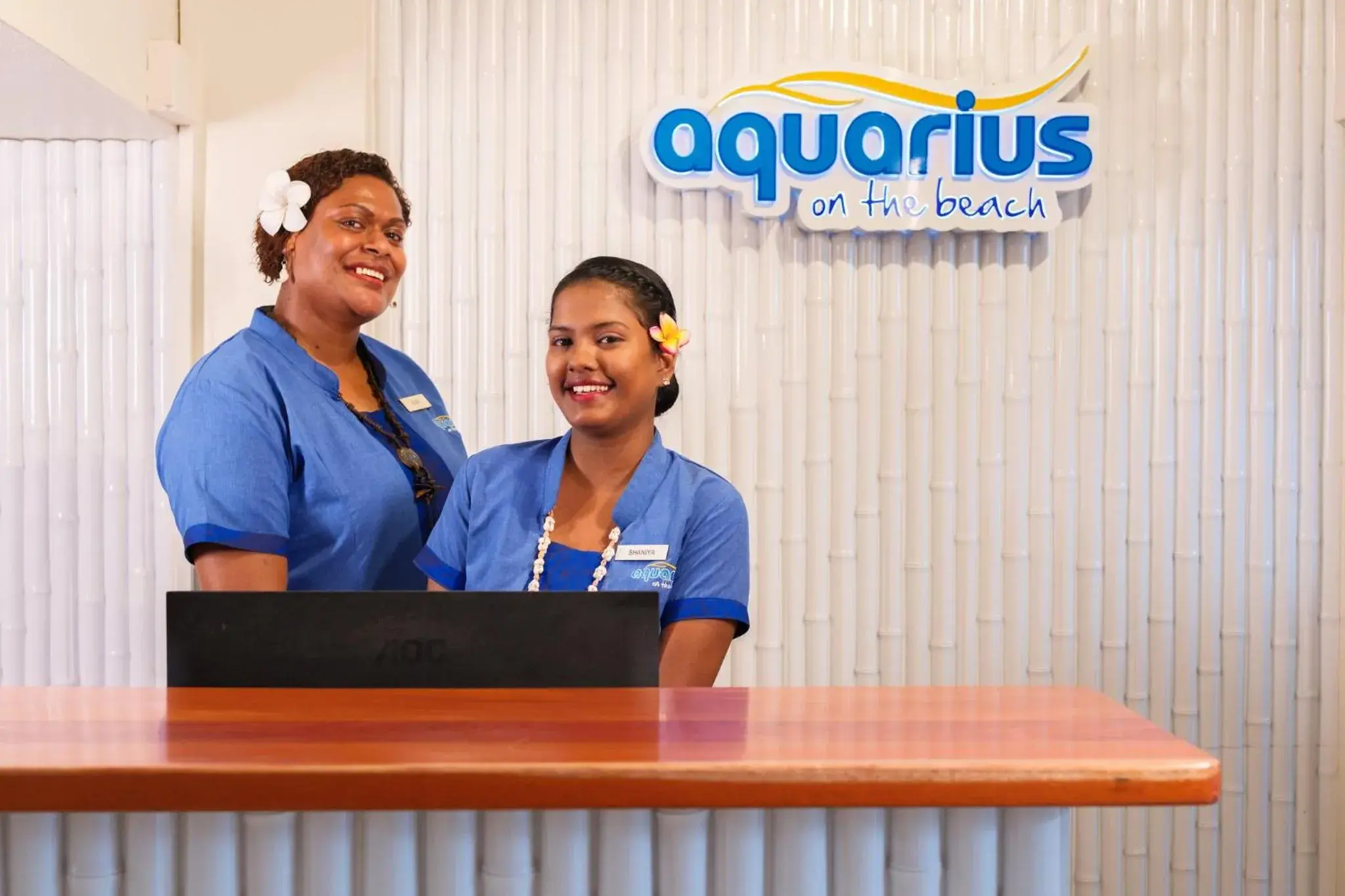 Lobby or reception in Aquarius On The Beach Lobby or reception in Aquarius On The Beach