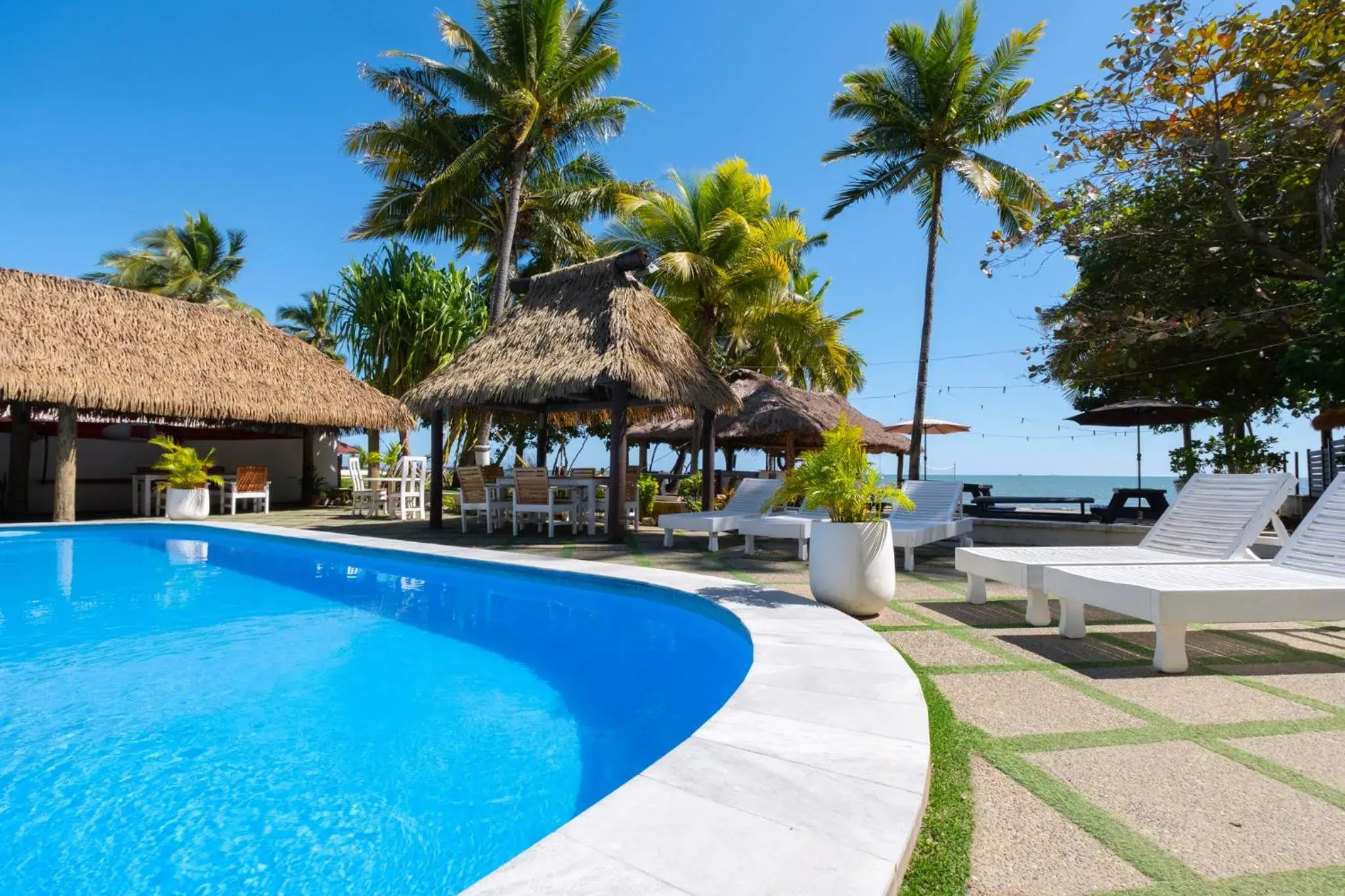 Swimming pool in Aquarius On The Beach Swimming pool in Aquarius On The Beach