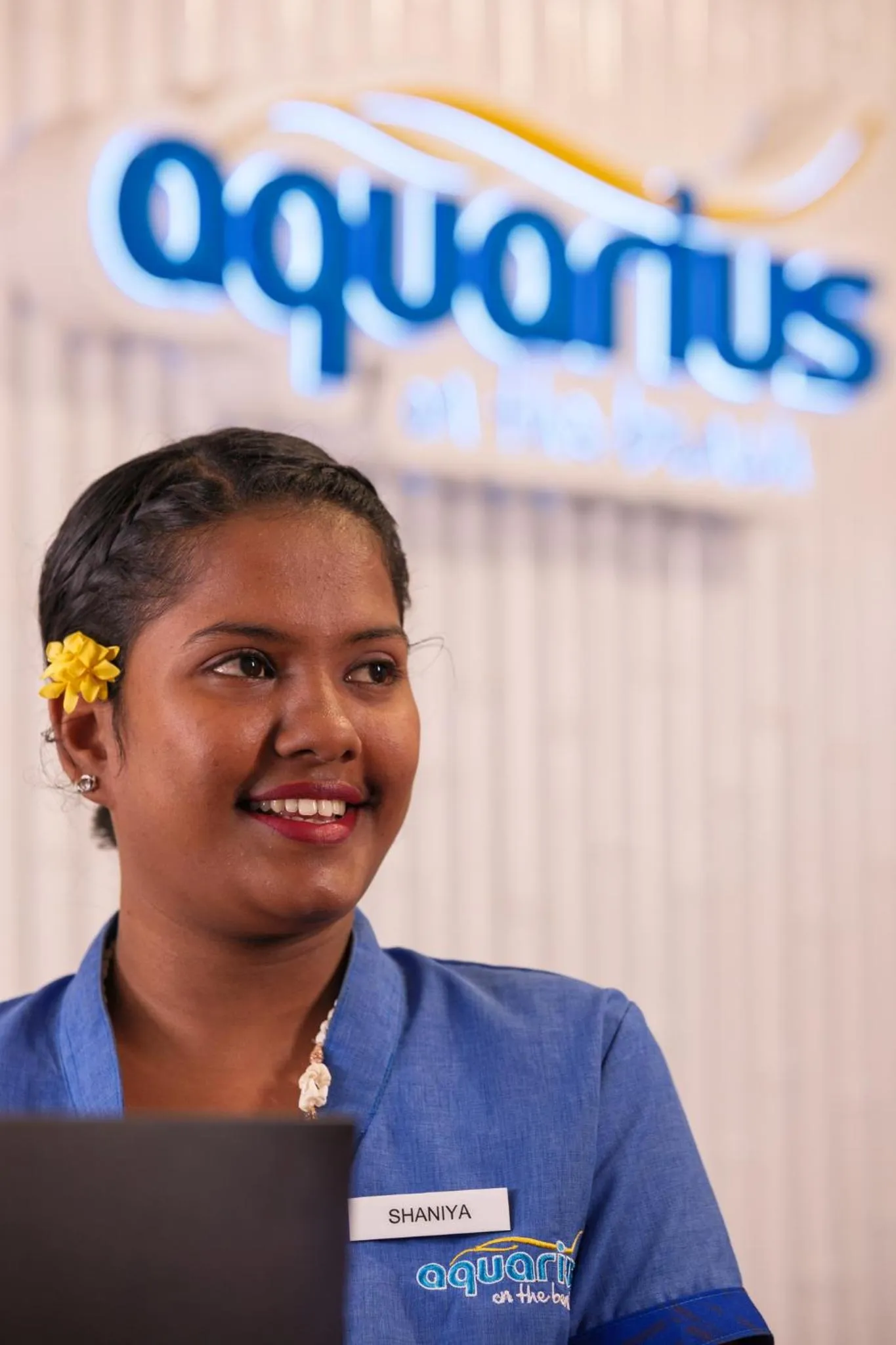 Lobby or reception in Aquarius On The Beach