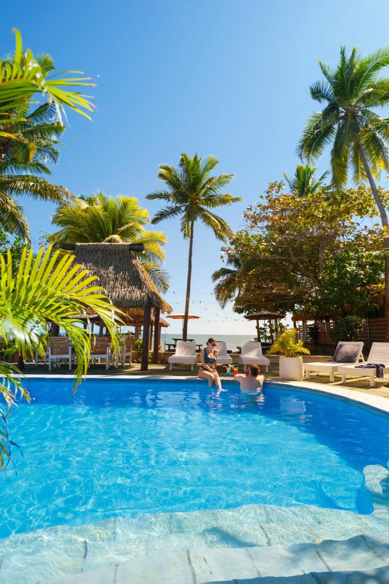 Swimming pool in Aquarius On The Beach Swimming pool in Aquarius On The Beach