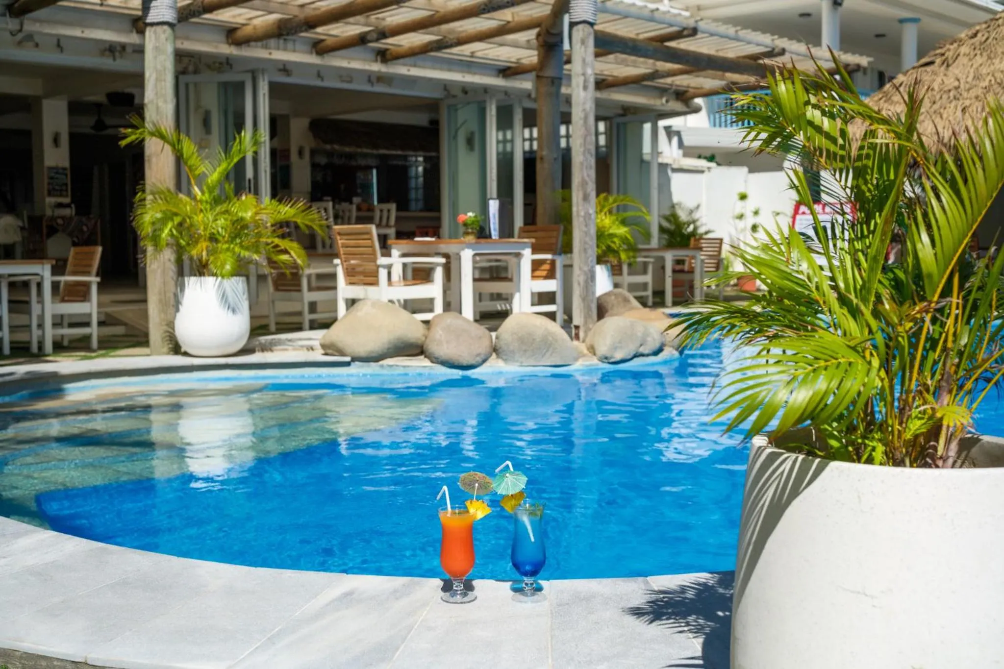 Swimming pool in Aquarius On The Beach