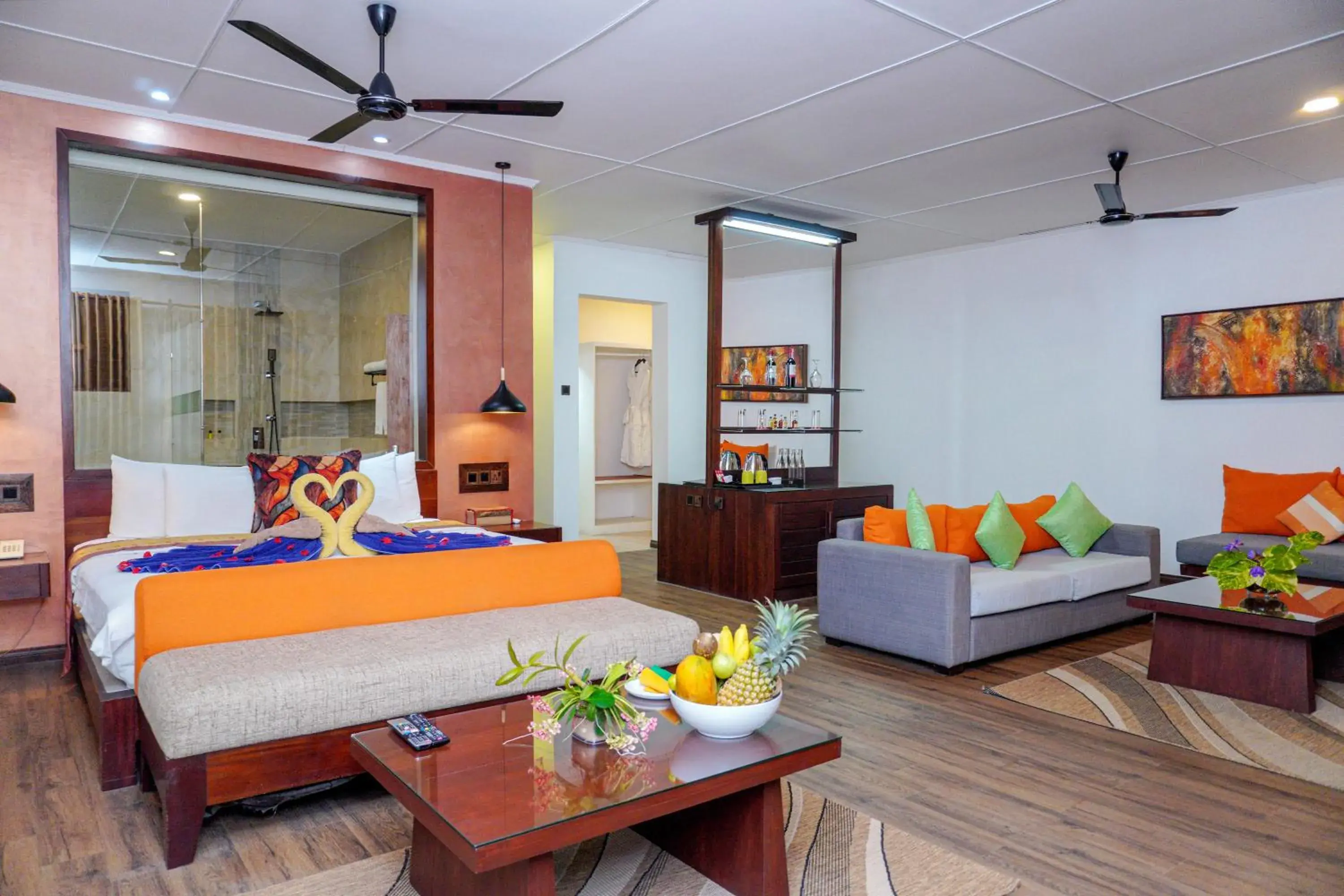 Photo of the whole room, Bed in Cocobay Unawatuna Photo of the whole room, Bed in Cocobay Unawatuna