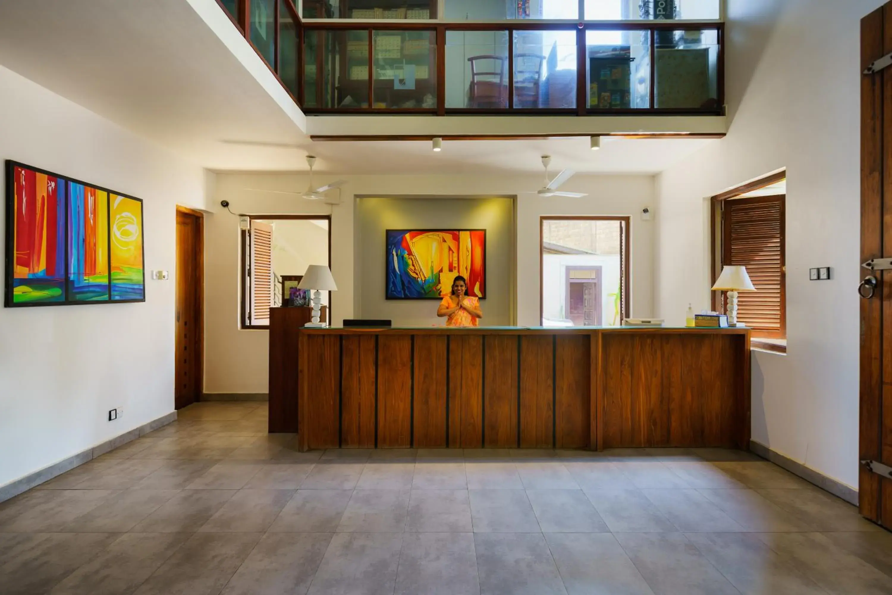 Lobby or reception in Cocobay Unawatuna Lobby or reception in Cocobay Unawatuna