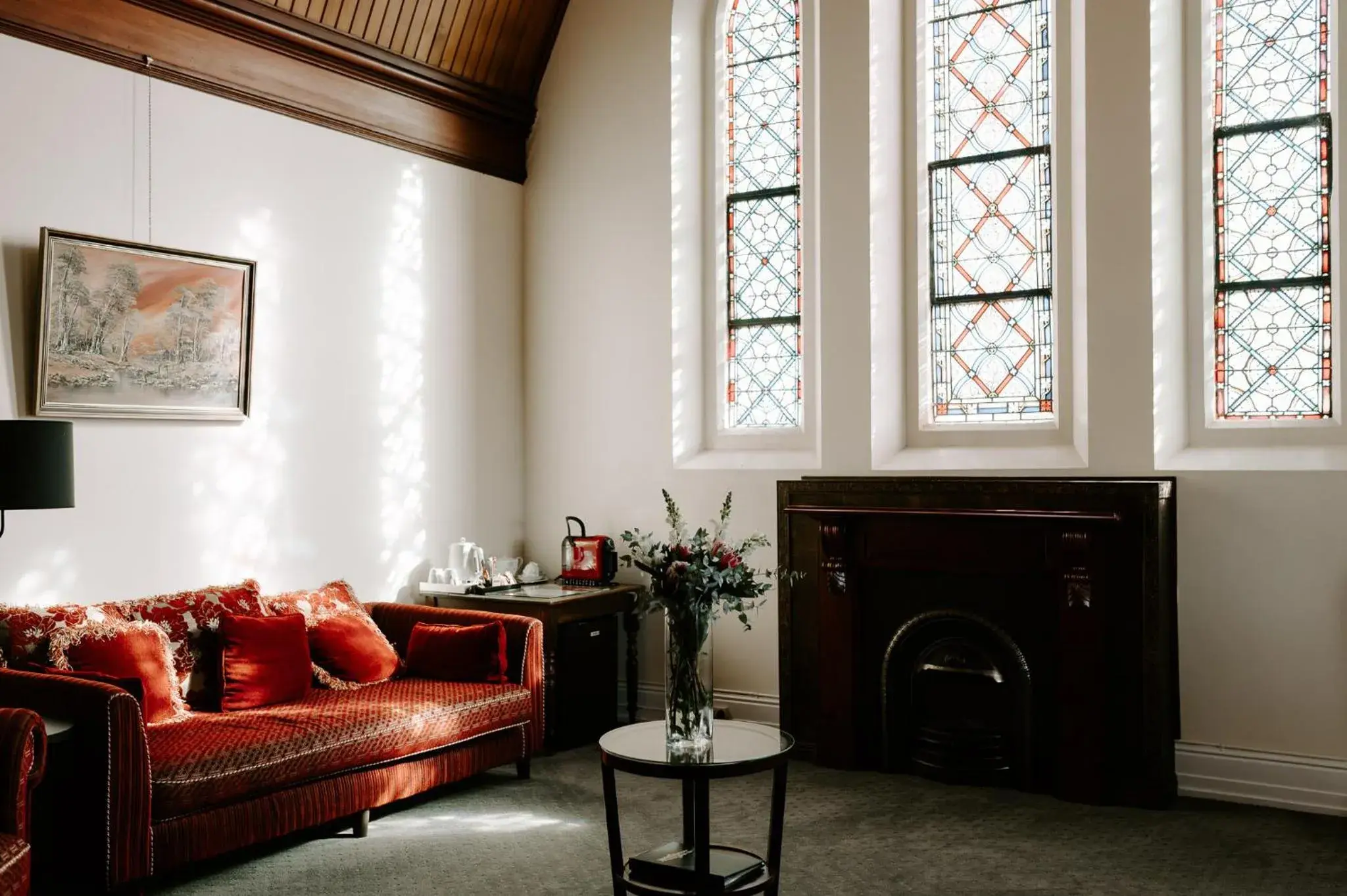 Living room in The Abbey Living room in The Abbey