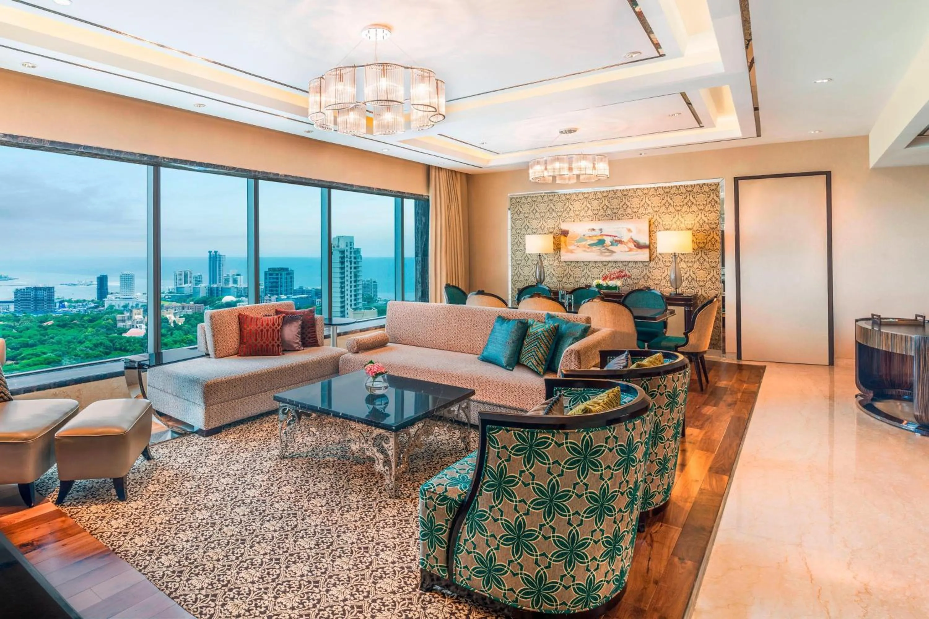 Living room in The St. Regis Mumbai
