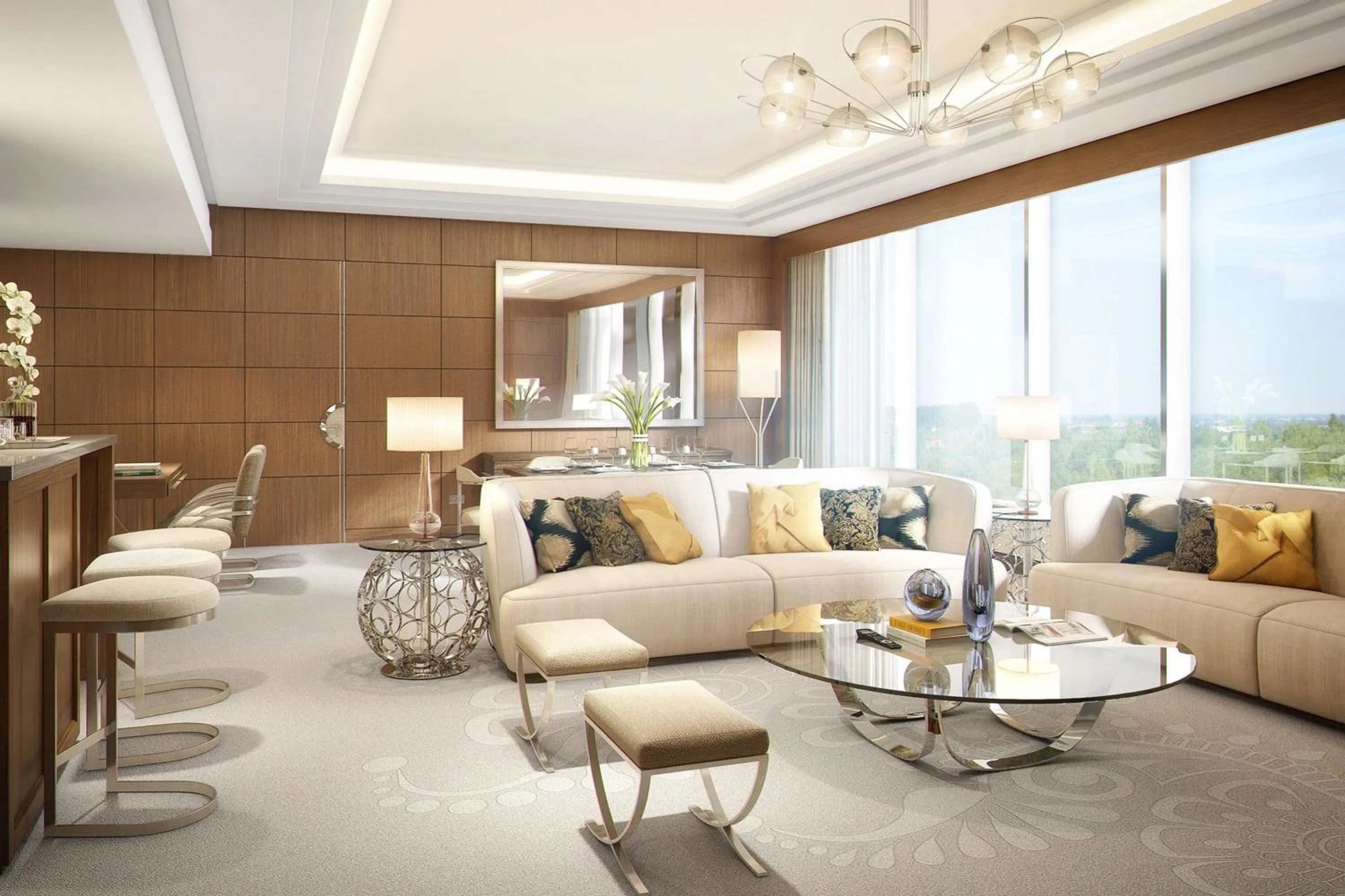 Living room in The St. Regis Mumbai