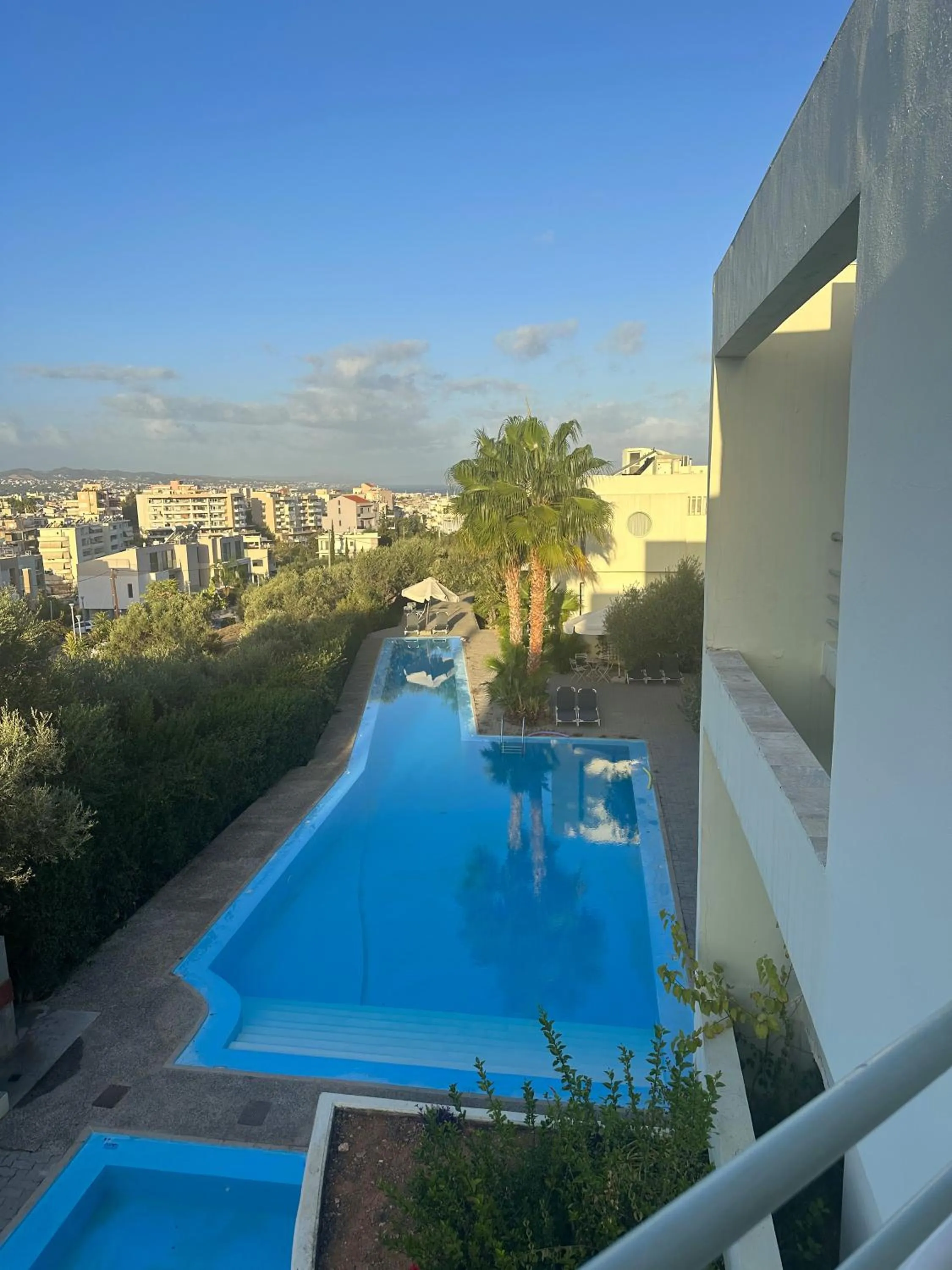 Pool view in Rodon Hotel