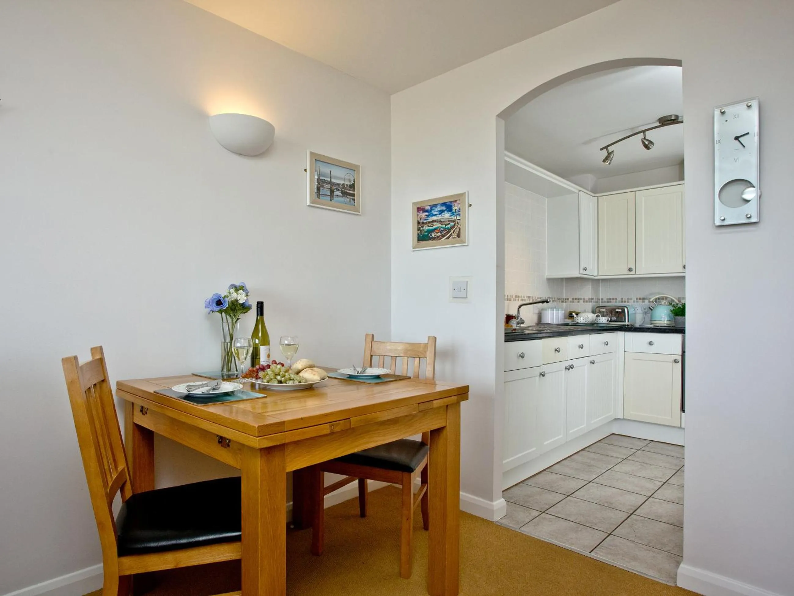 Dining area in 16 Belvedere Court