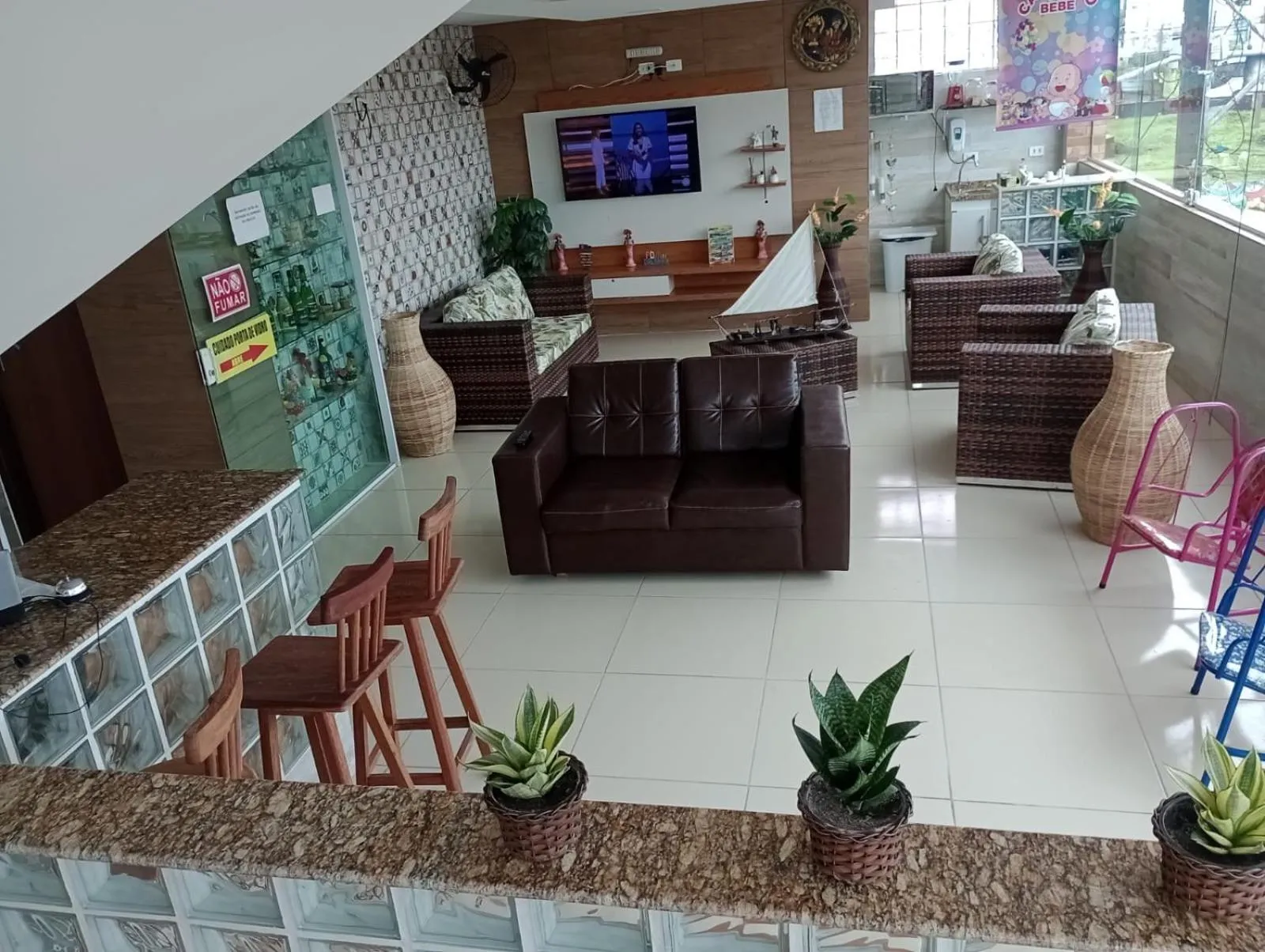 Lobby or reception in Suites Porto Frevo