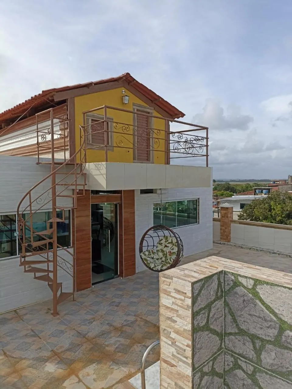 Balcony/Terrace in Suites Porto Frevo