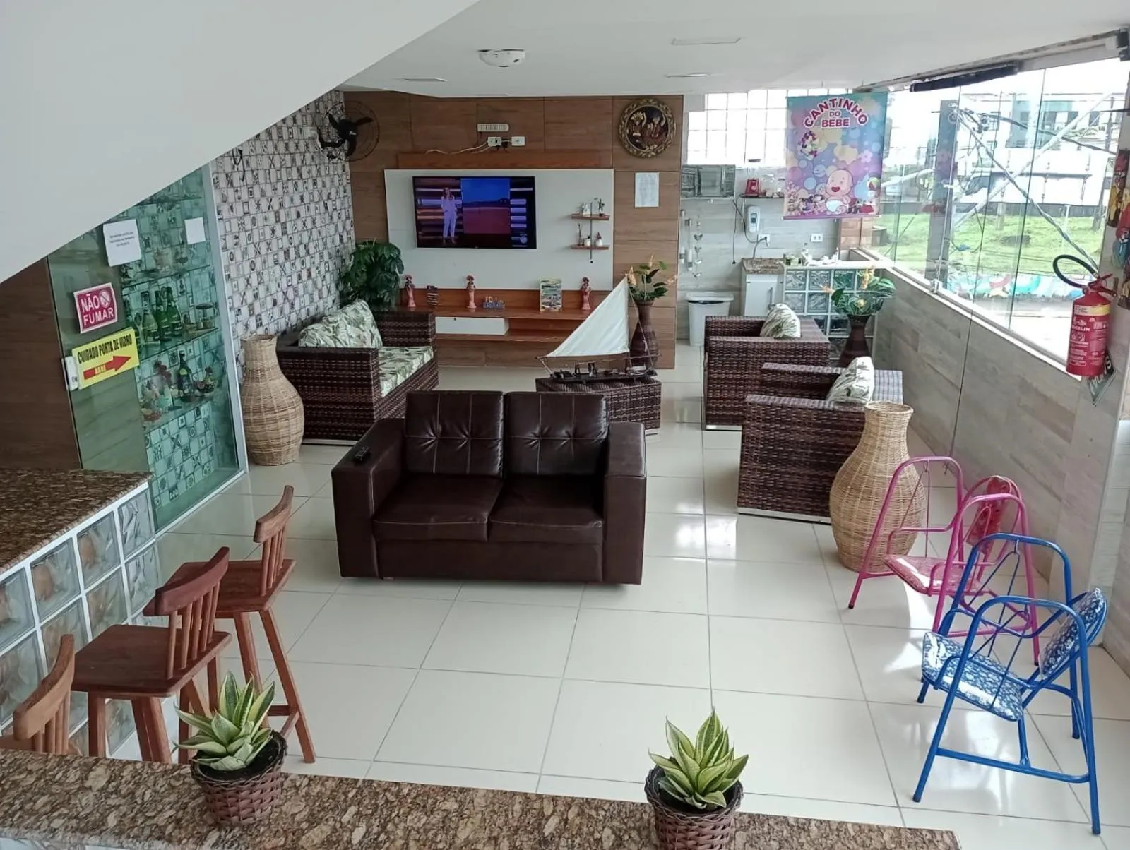 Lobby or reception in Suites Porto Frevo