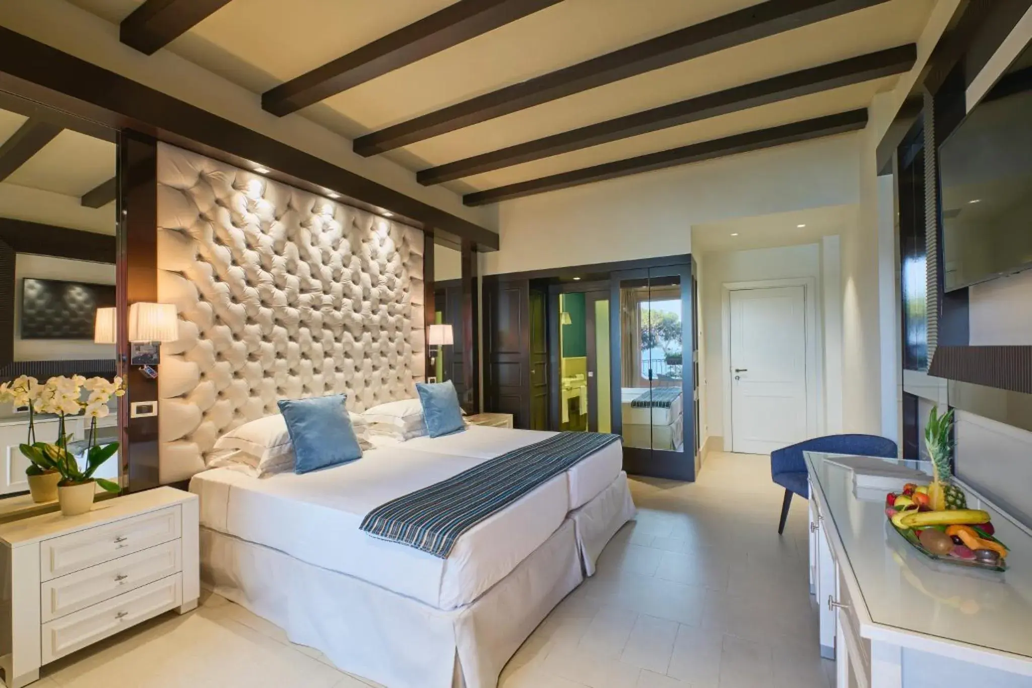 Bedroom, Bed in Forte Village Resort - Il Castello Bedroom, Bed in Forte Village Resort - Il Castello