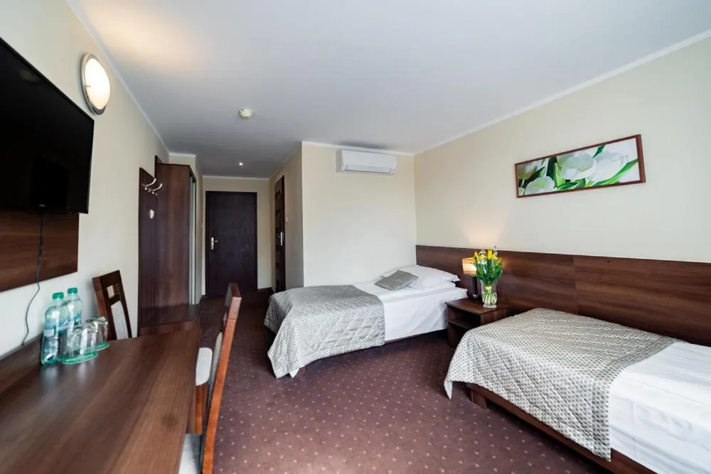 Bed in Hotel Jubilat