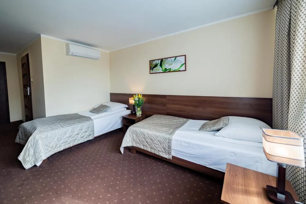 Bed in Hotel Jubilat