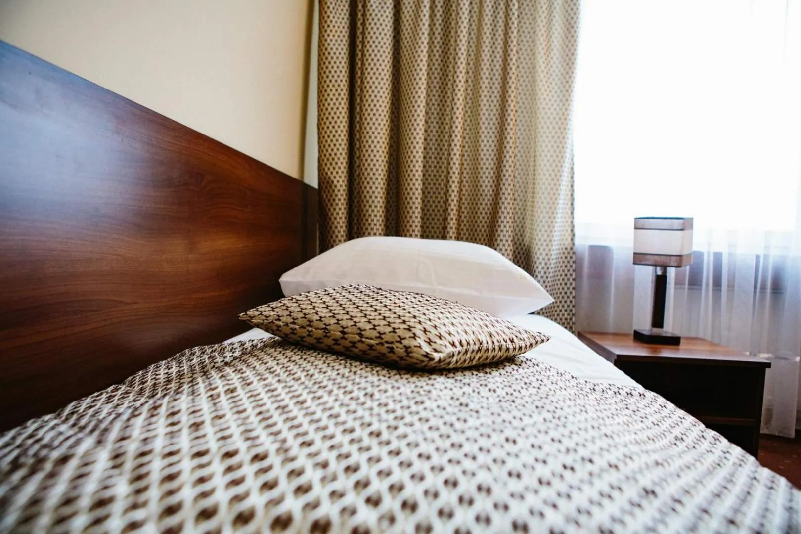 Bed in Hotel Jubilat