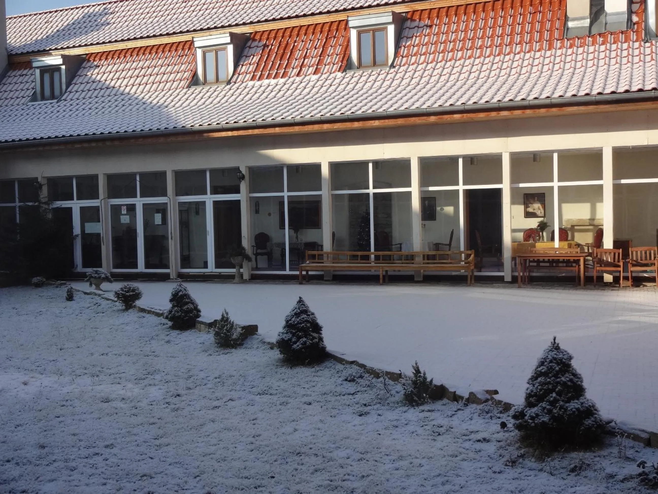 Area and facilities in Kaštieľ Biela Dáma a Čierny Rytier