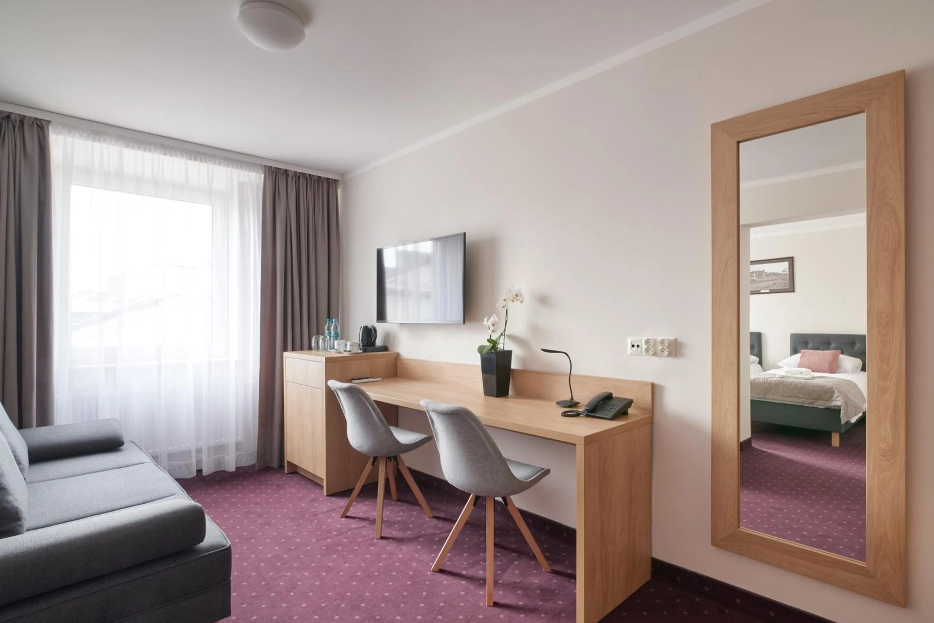 Bed in Hotel Renesans