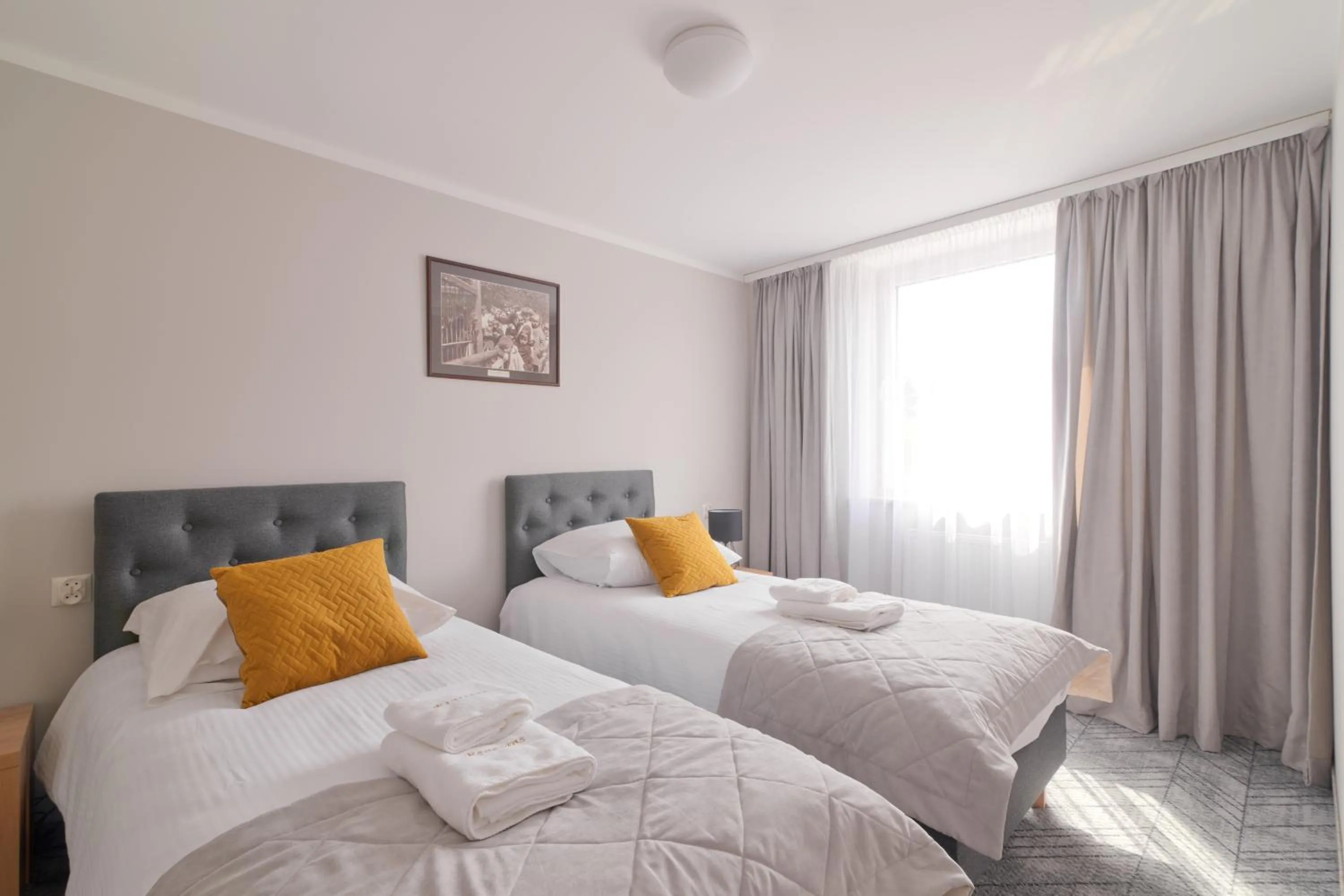 Bed in Hotel Renesans