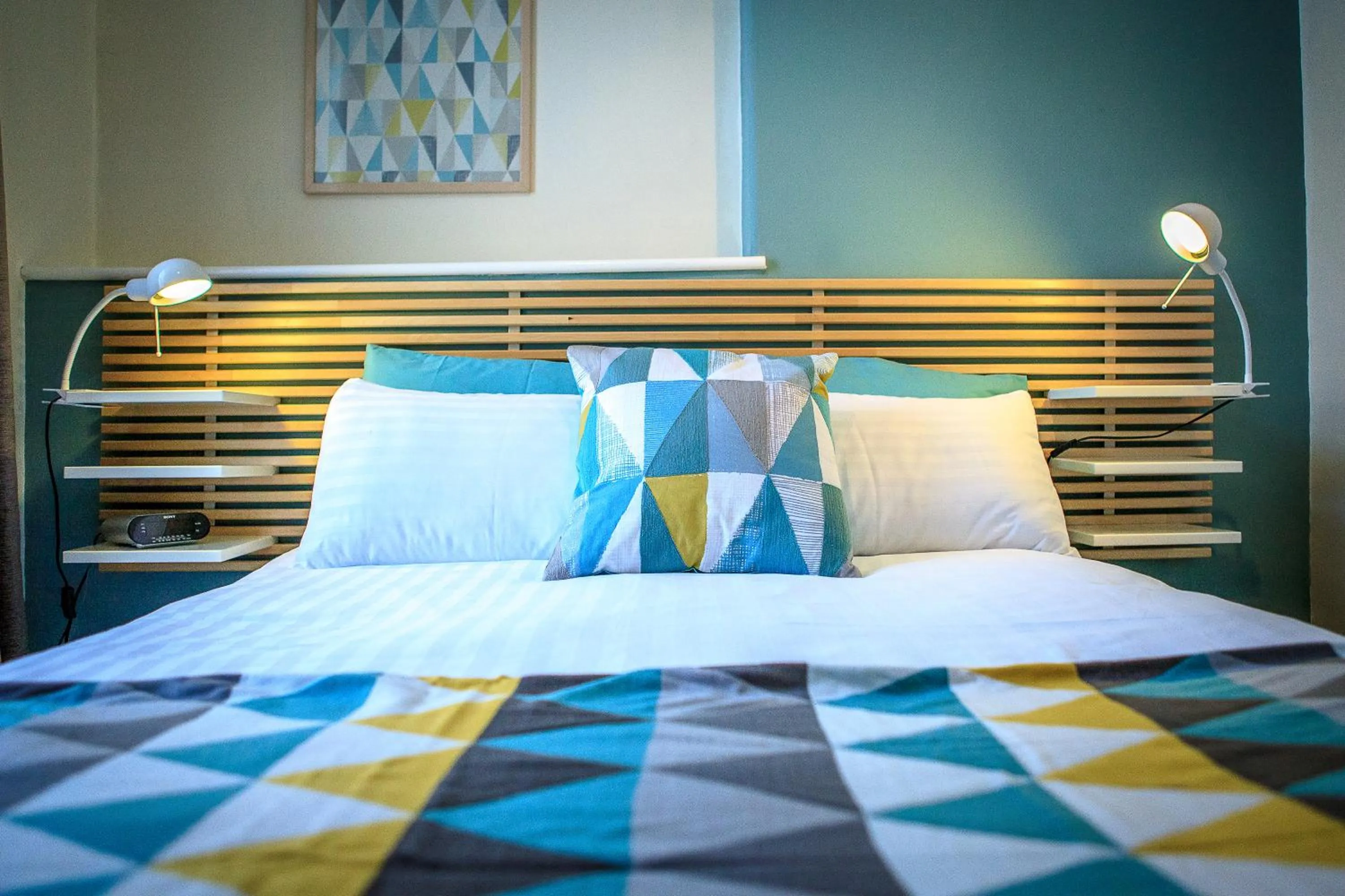 Bedroom, Bed in Arvon House
