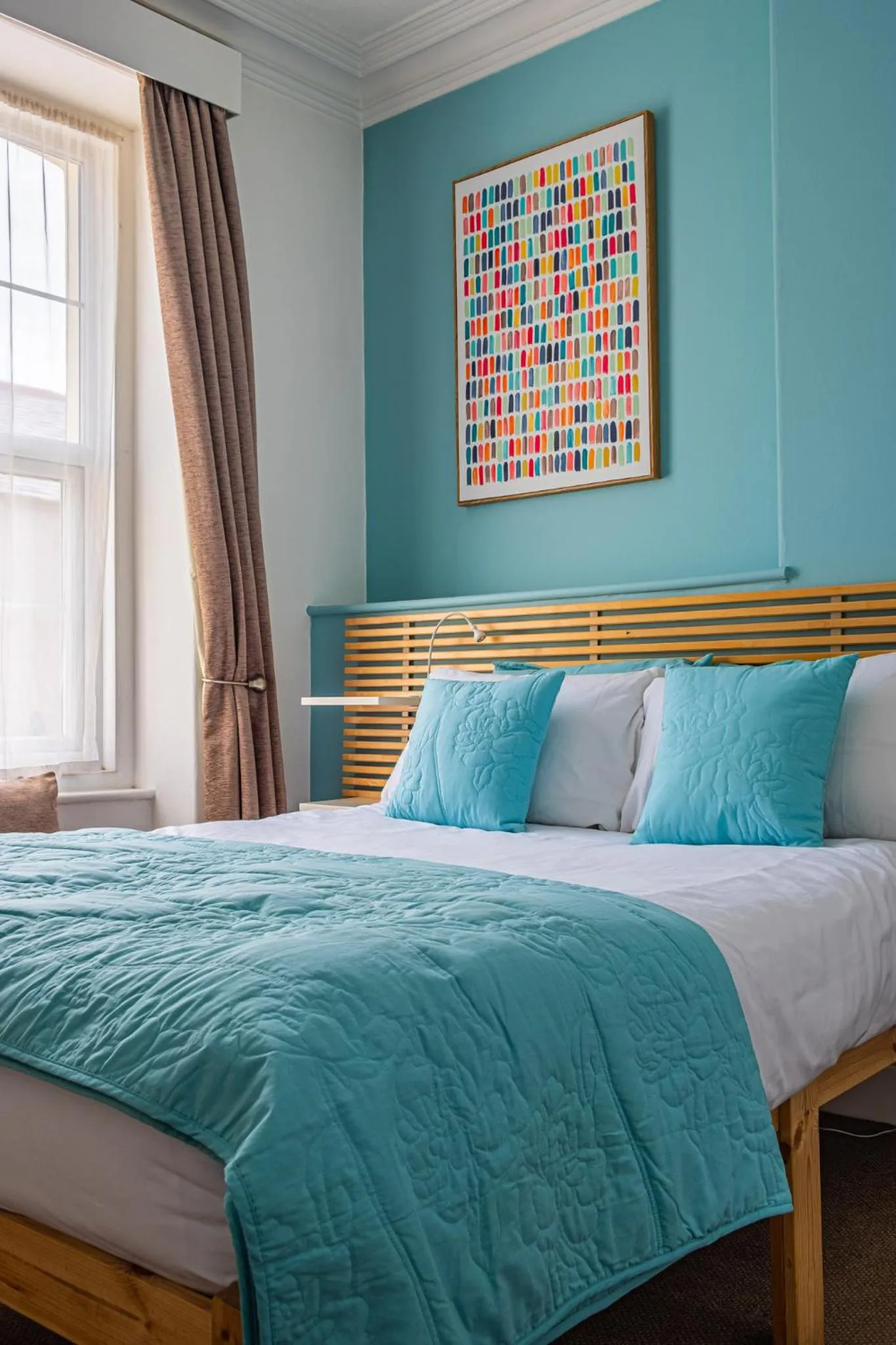 Bedroom, Bed in Arvon House