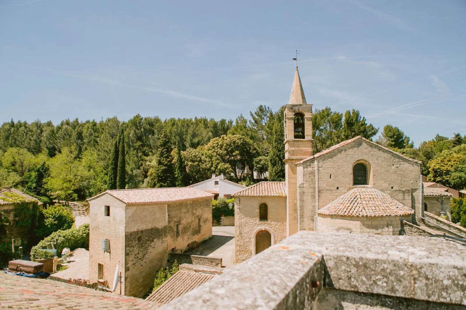 Patio in Chateau de Varenne