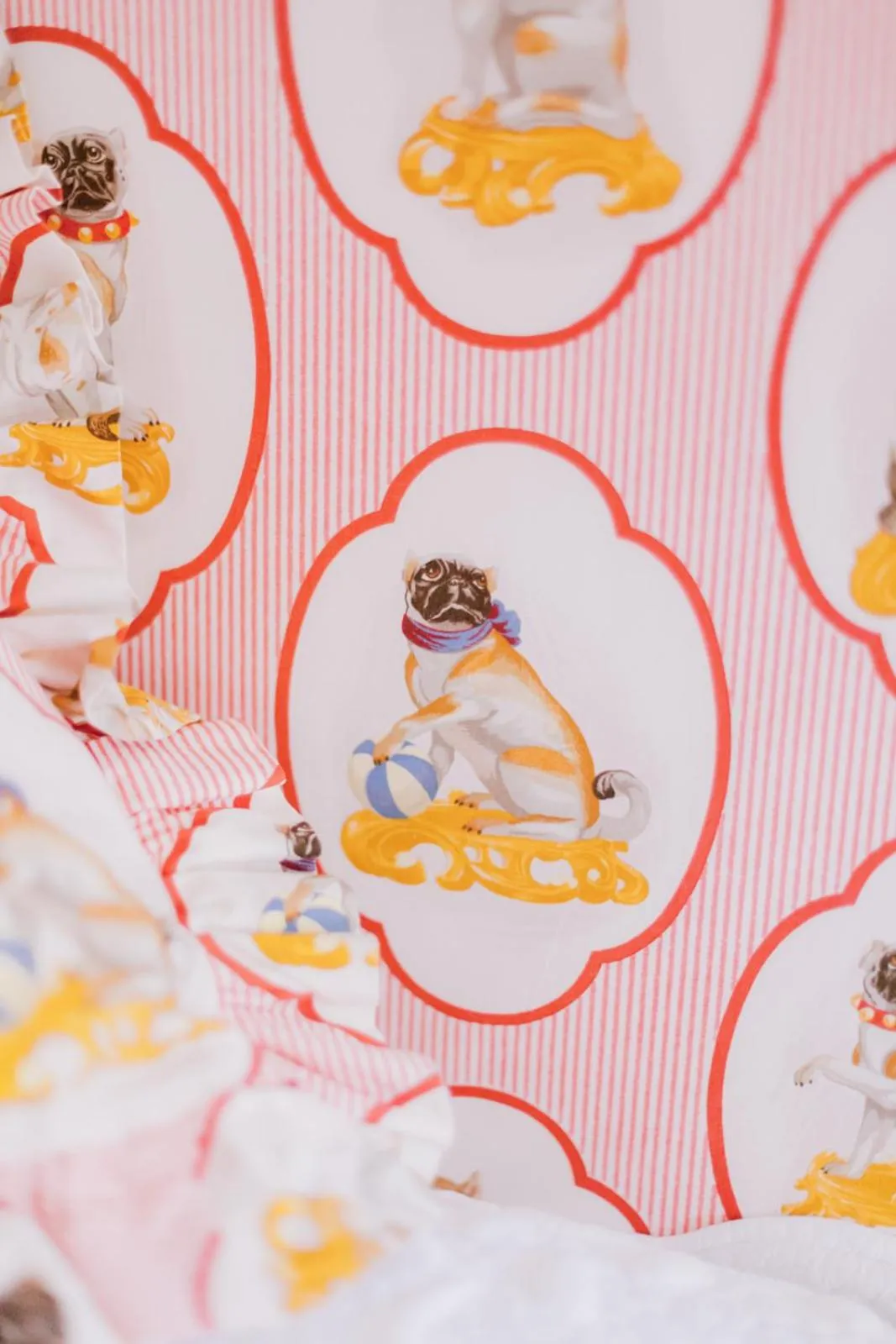 Decorative detail in Chateau de Varenne