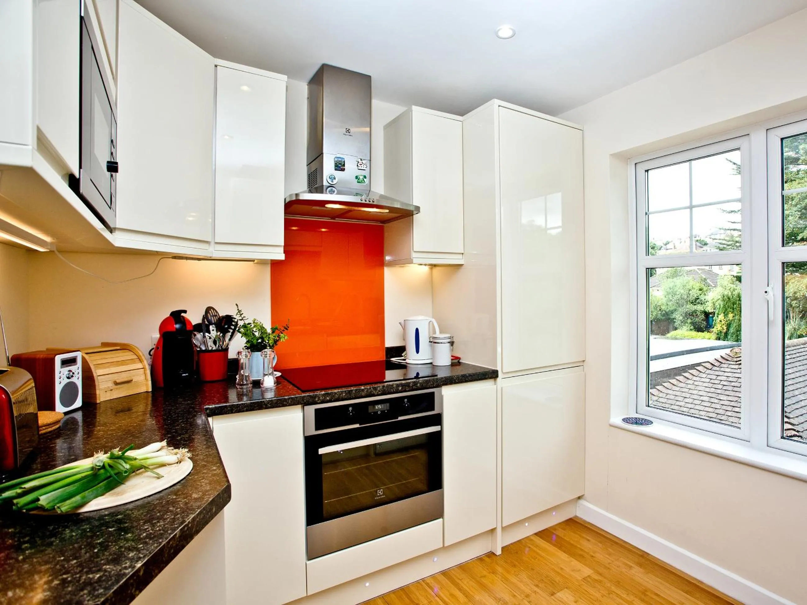 Kitchen or kitchenette in Oldway Apartment