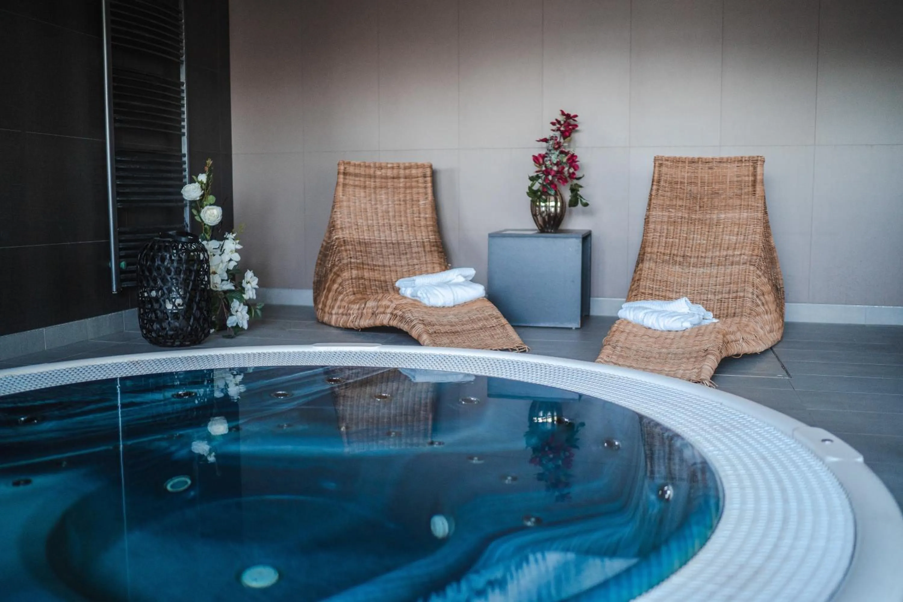 Hot Tub in Hotel Větruše