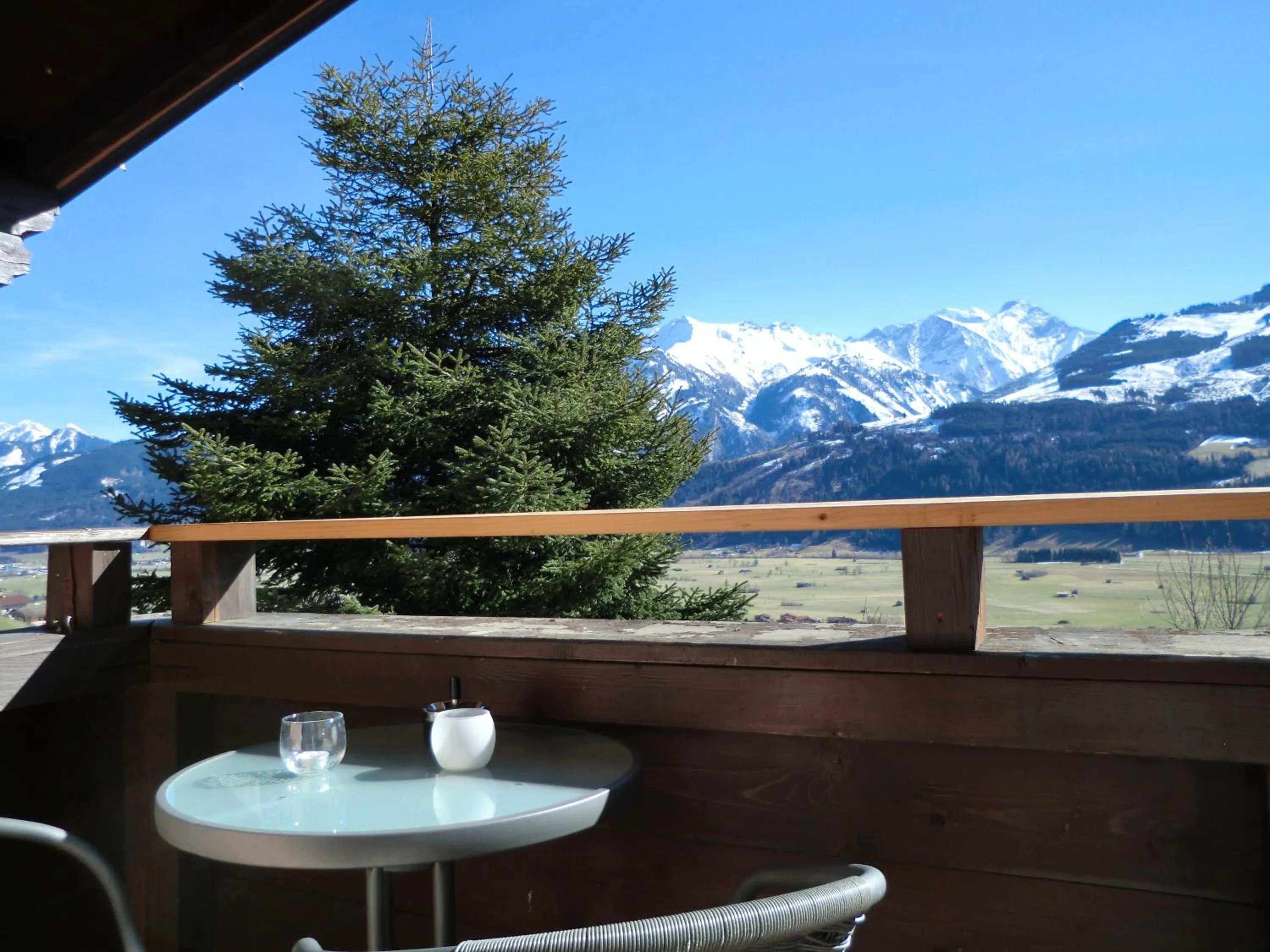 Balcony/Terrace in Alpenappartement Claudia