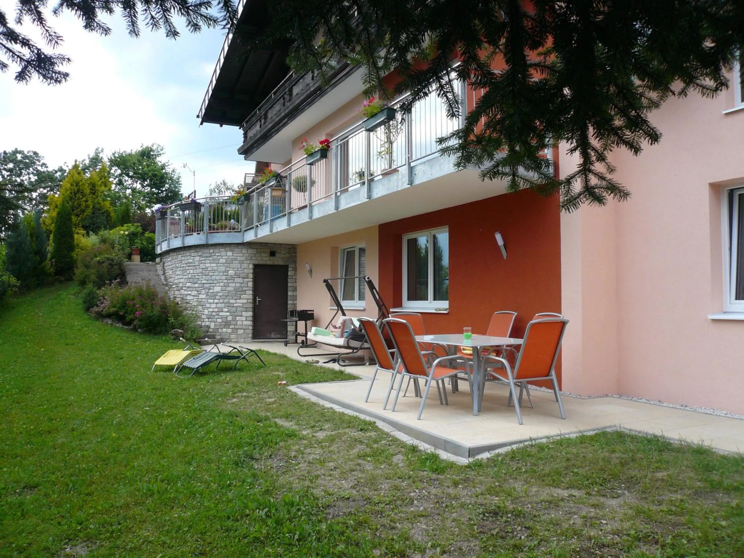 Balcony/Terrace in Alpenappartement Claudia