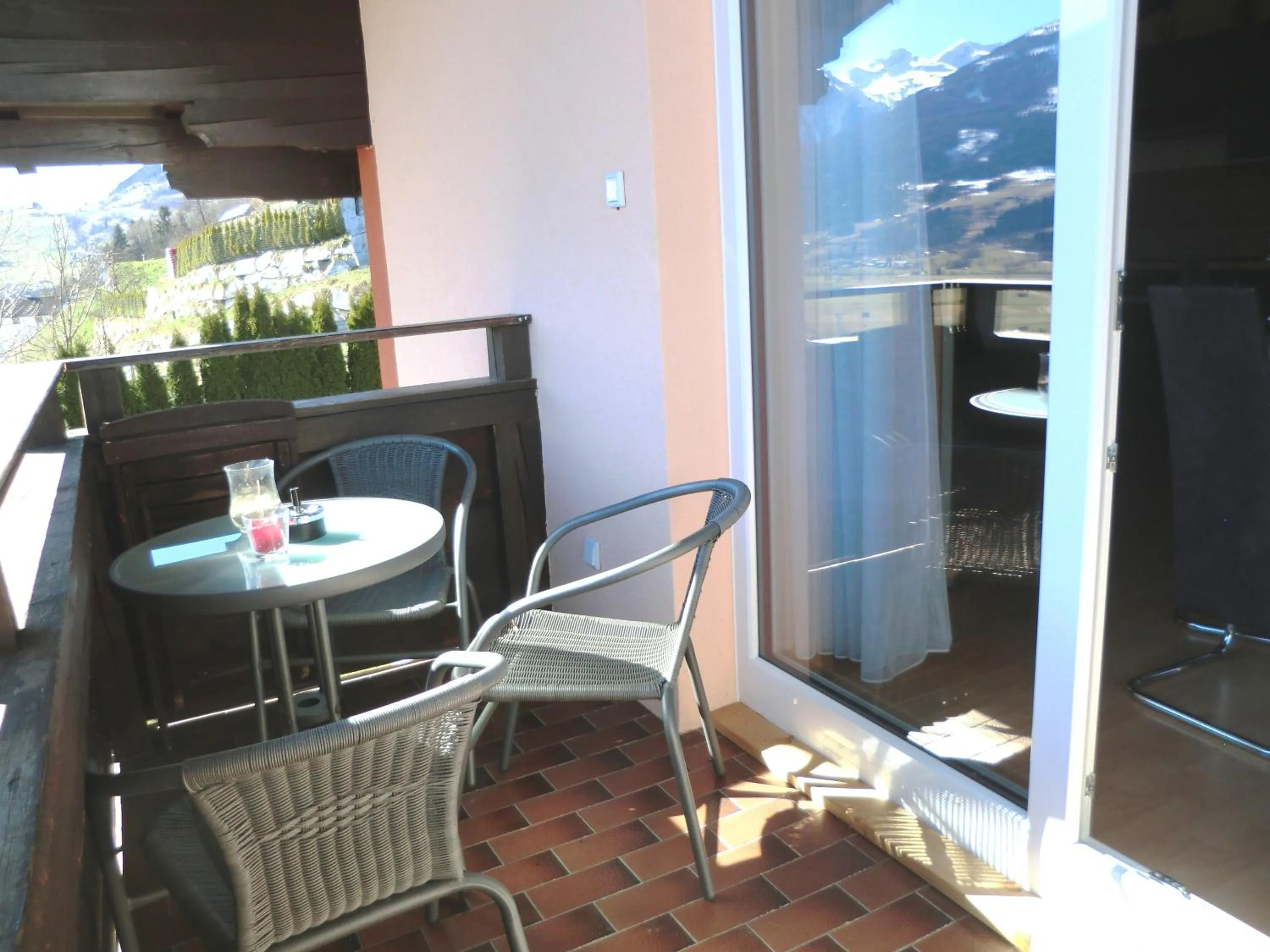 Balcony/Terrace in Alpenappartement Claudia