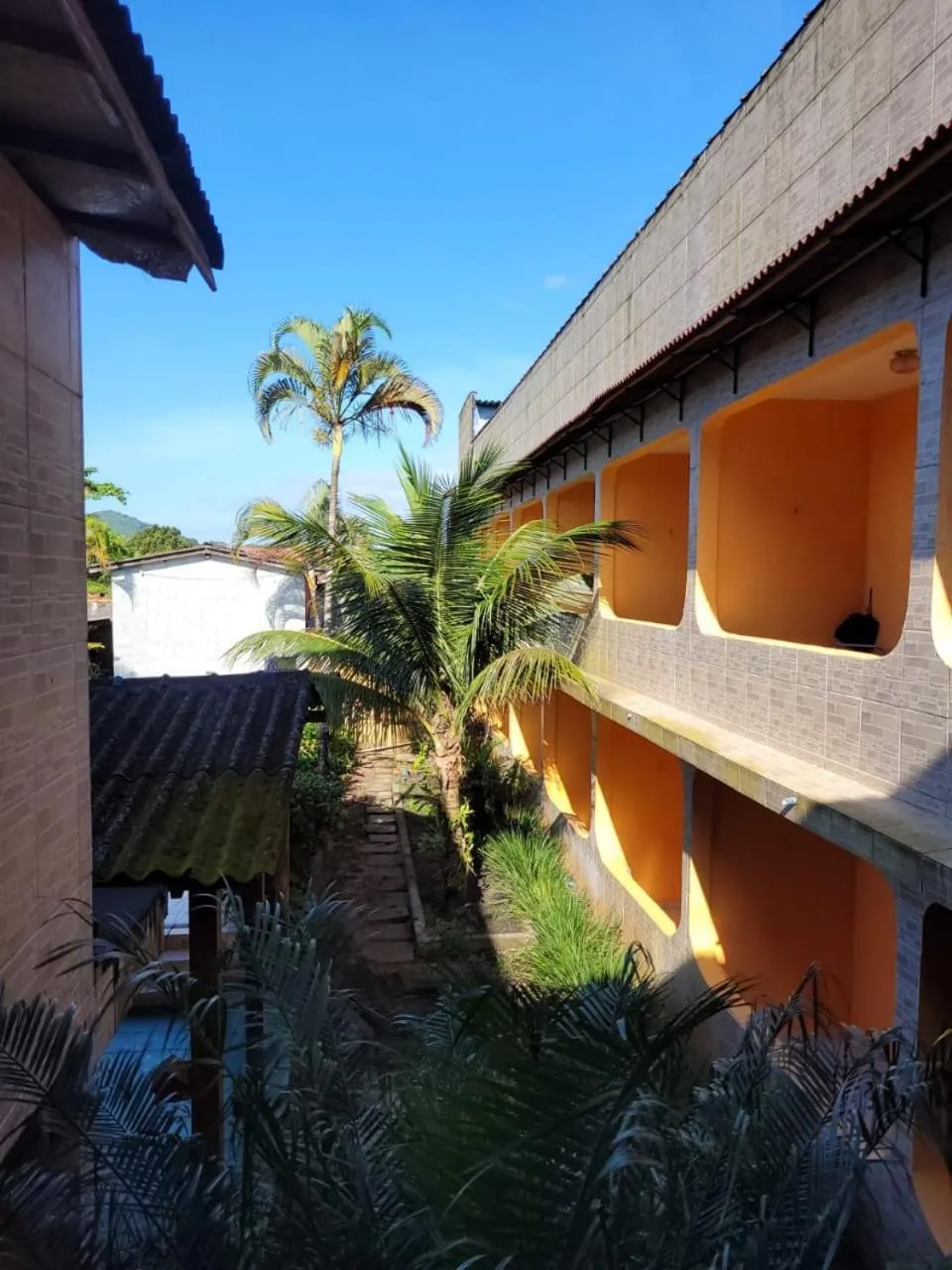 Balcony/Terrace in Pousada Boramar