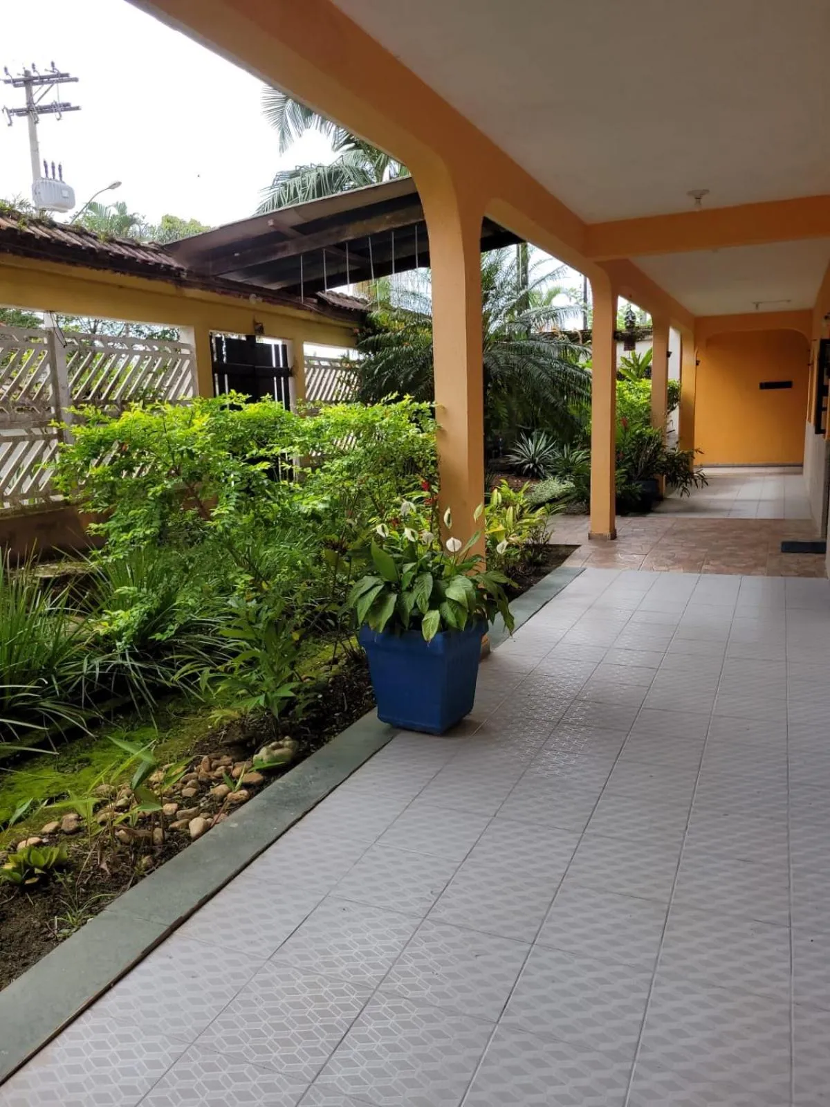 Garden in Pousada Boramar