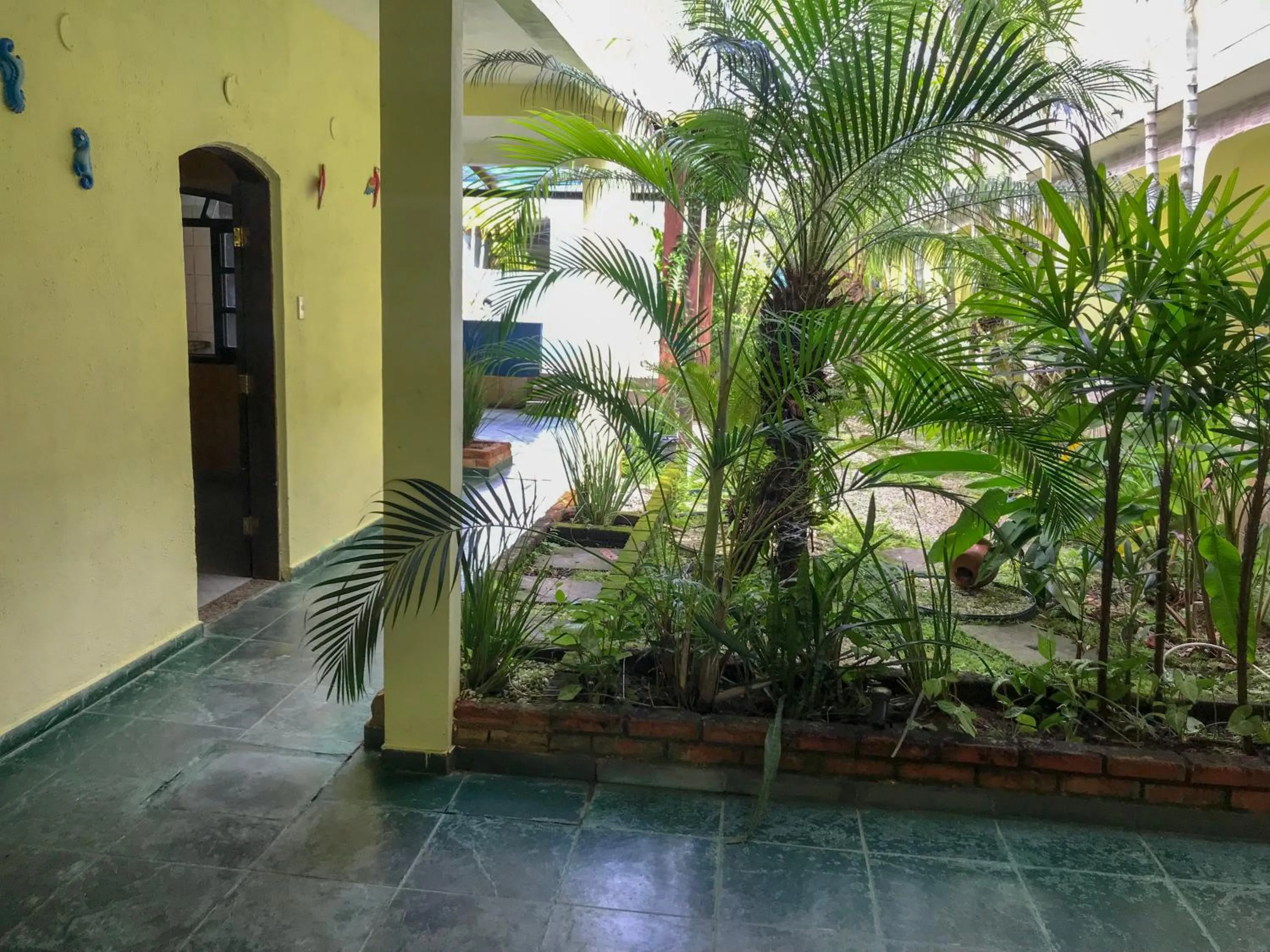 Garden in Pousada Boramar