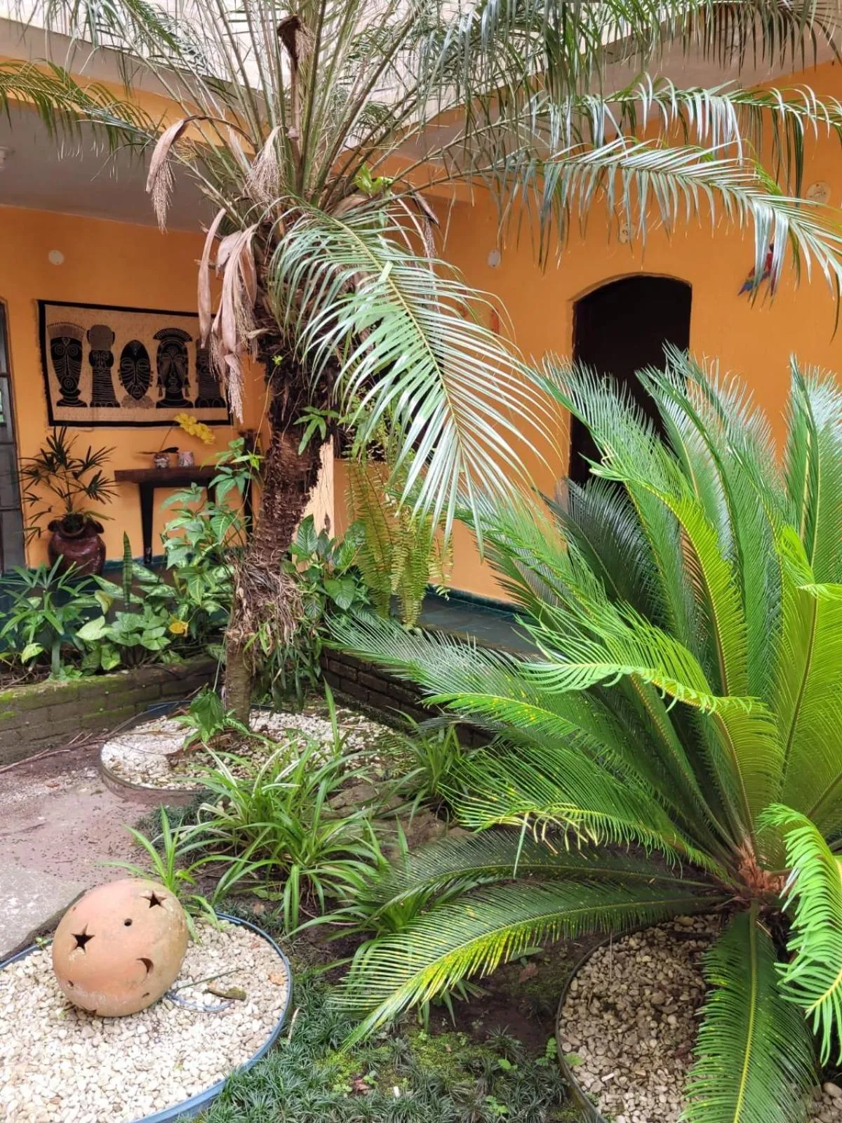 Garden in Pousada Boramar
