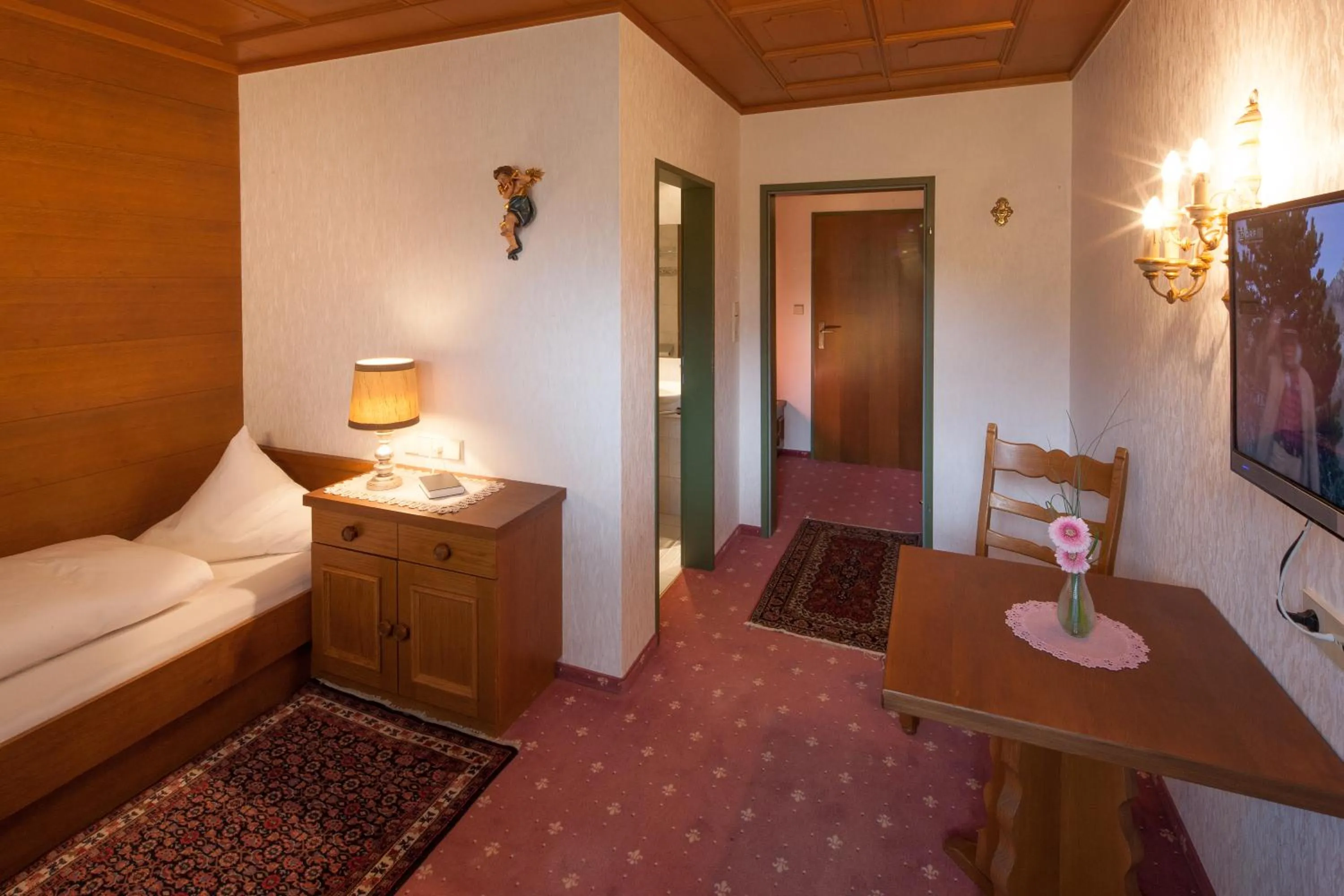 Bedroom, Bed in Hotel Elisabeth