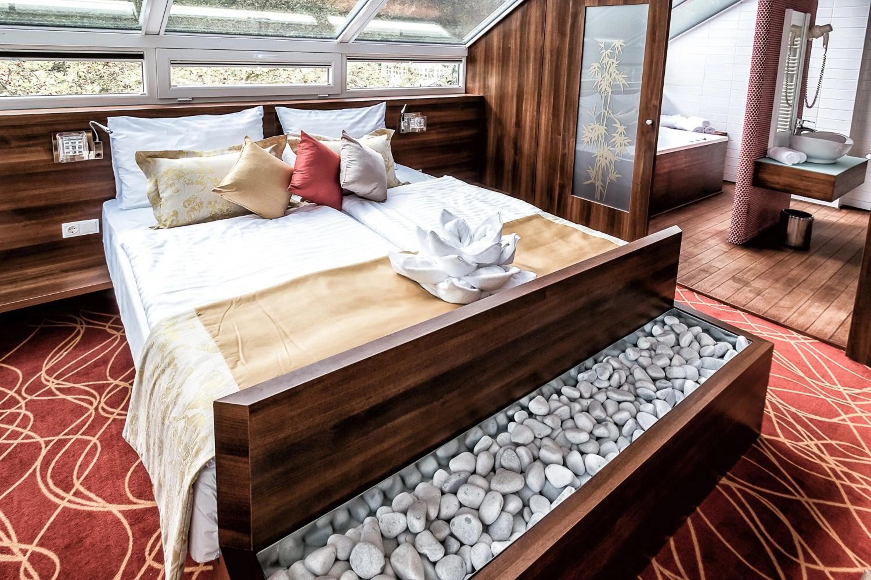 Bedroom, Bed in Bonvital Hotel Hévíz Superior Adults Only