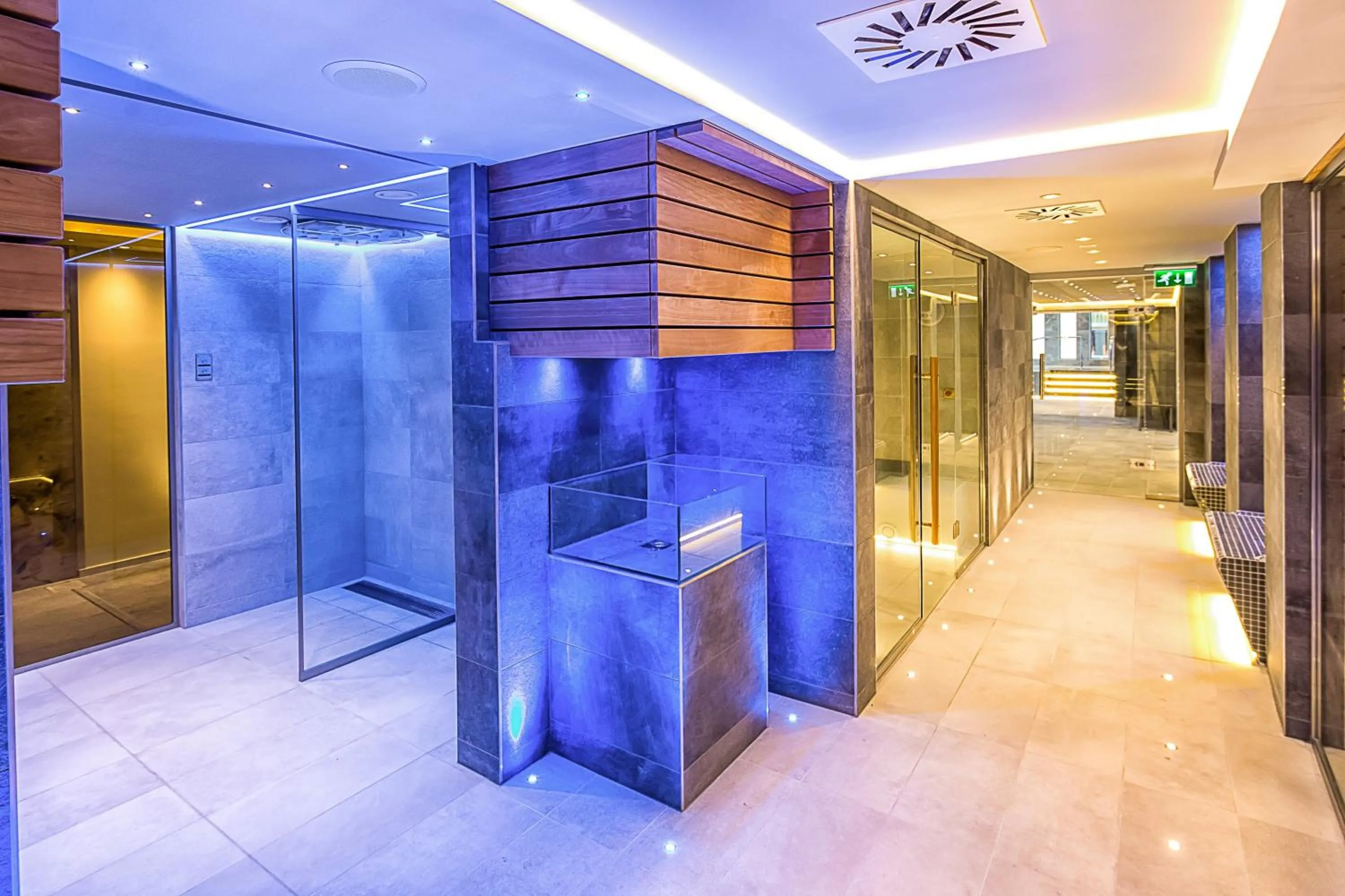 Steam room in Bonvital Hotel Hévíz Superior Adults Only