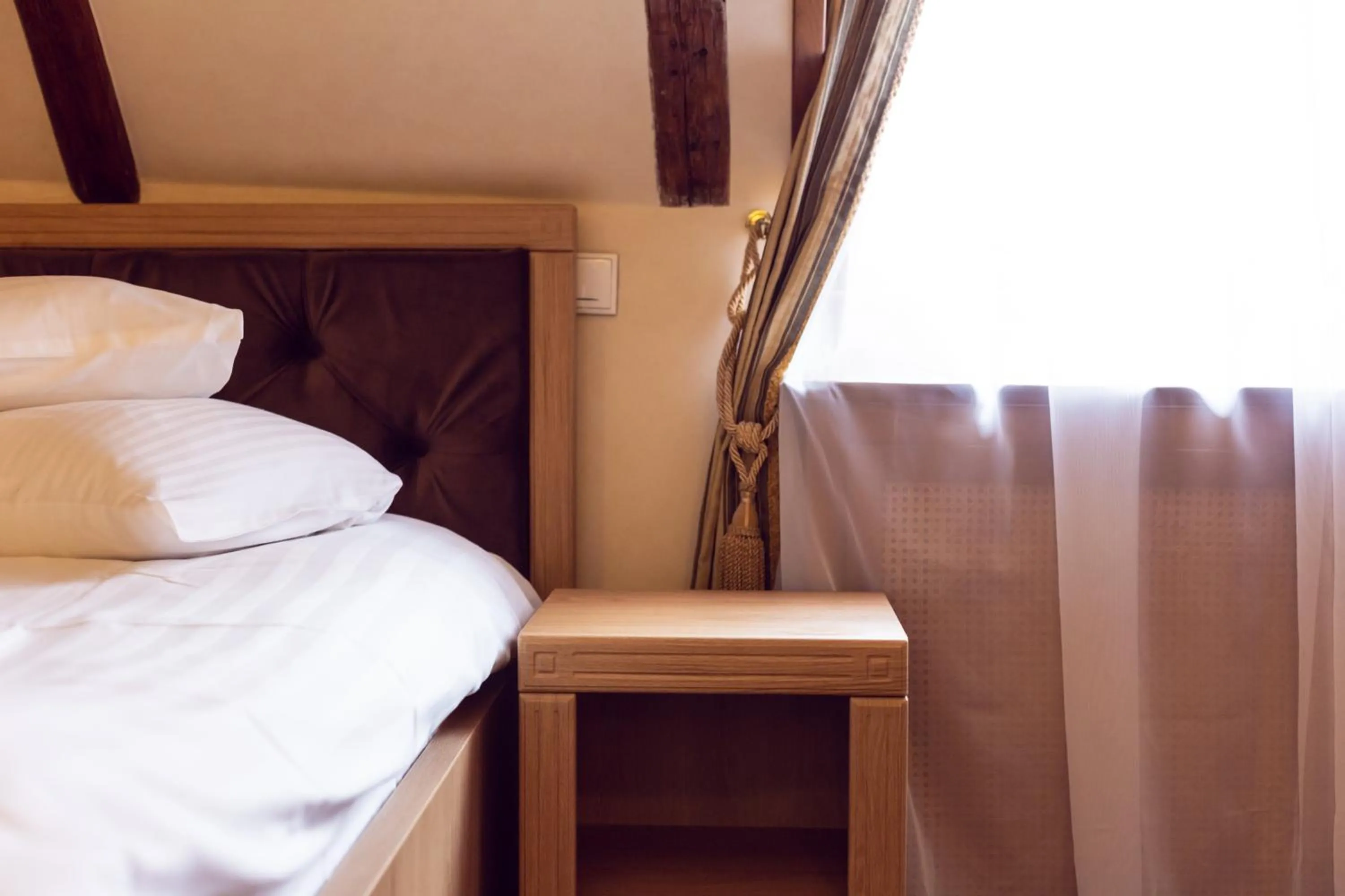 Bed in Hotel Am Ring