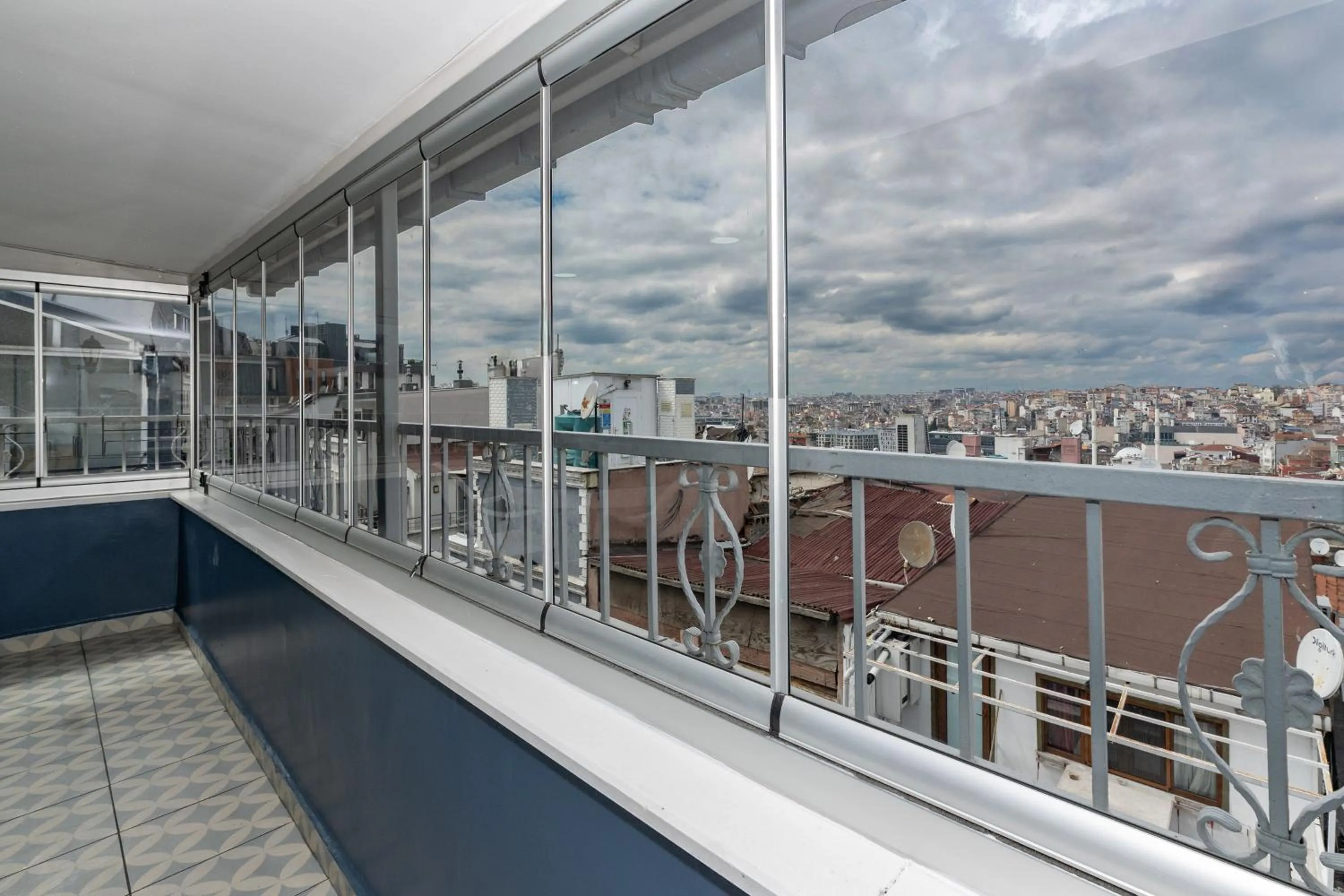 Balcony/Terrace in Taxim Trend Suites