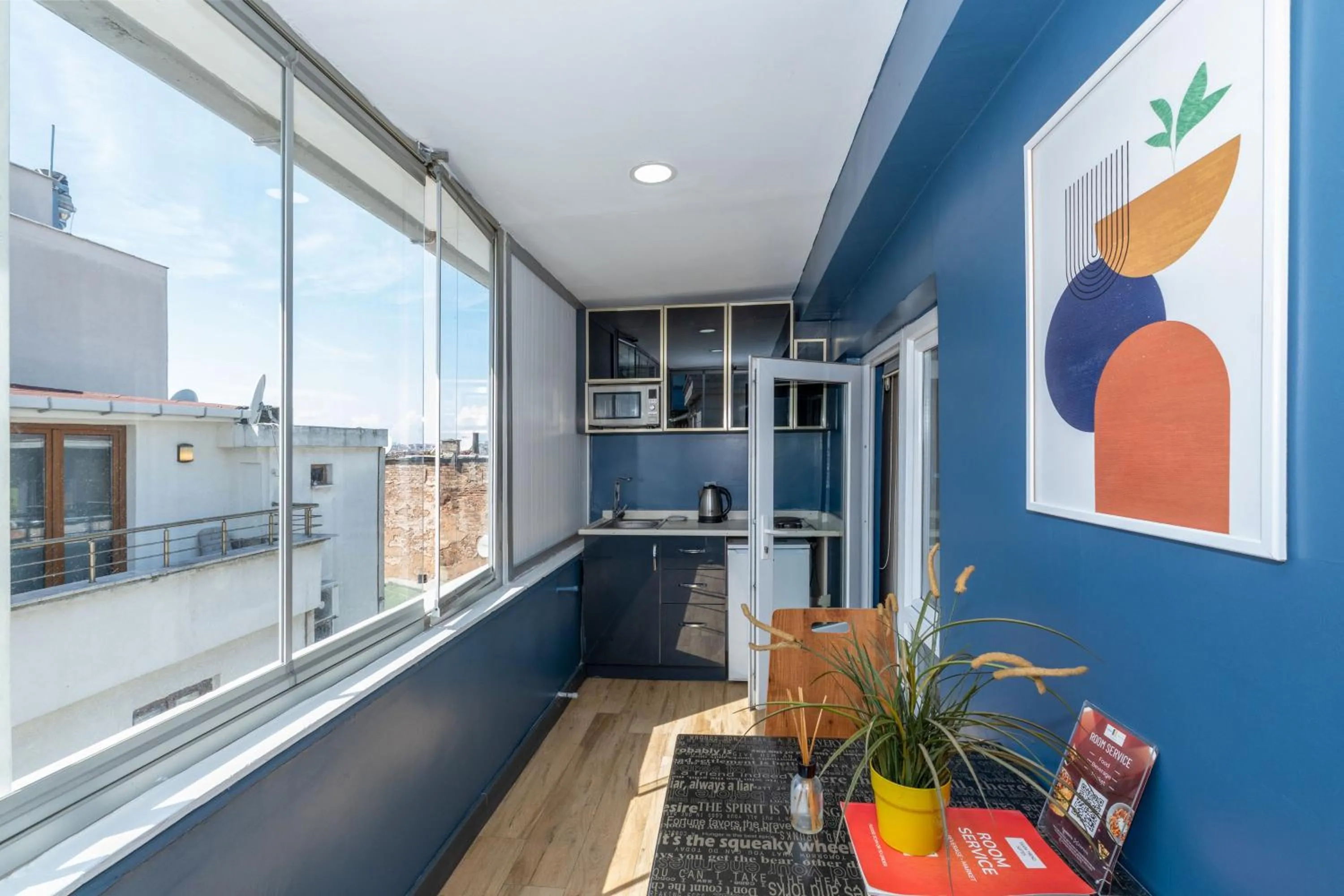 Balcony/Terrace in Taxim Trend Suites