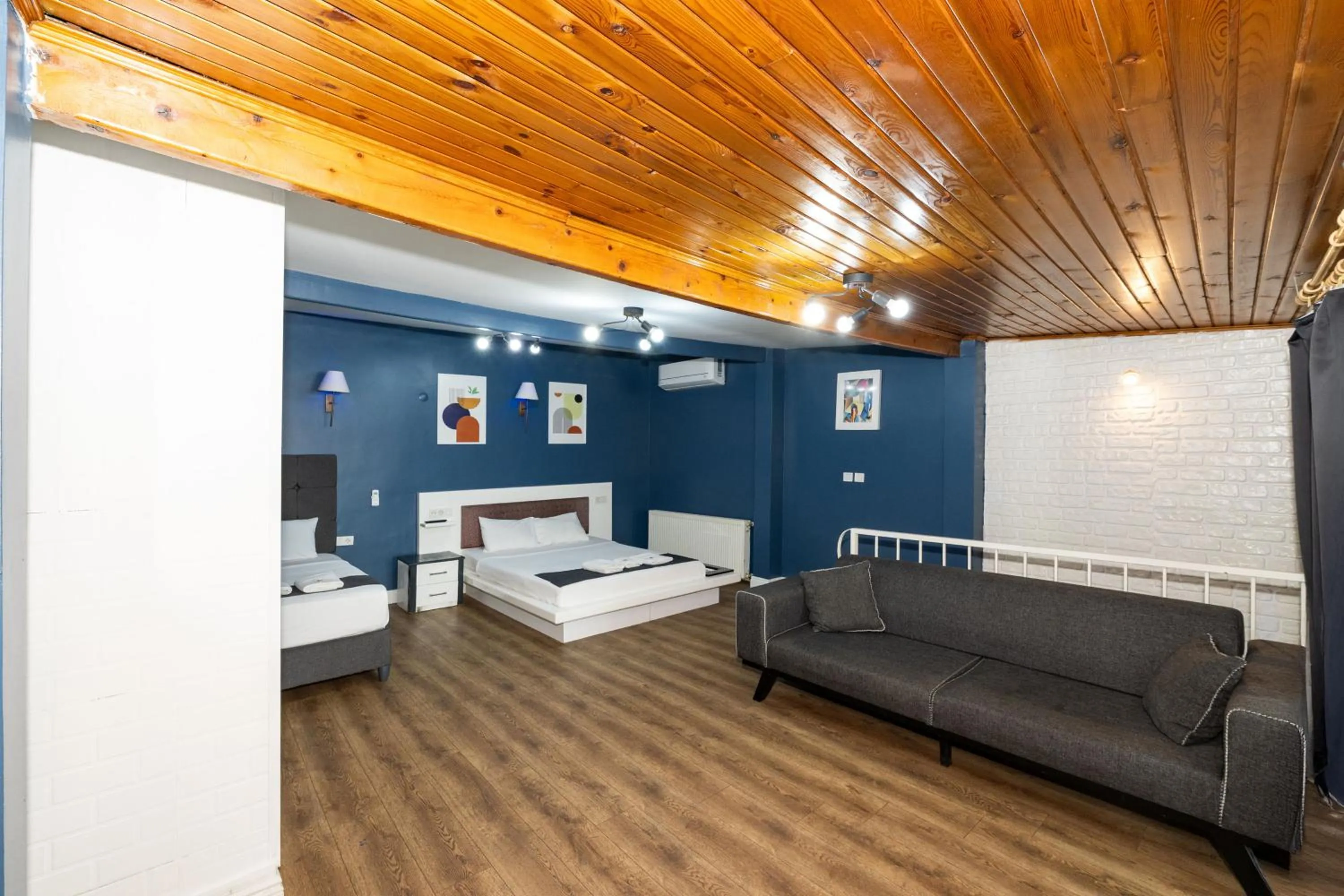 Living room, Bed in Taxim Trend Suites