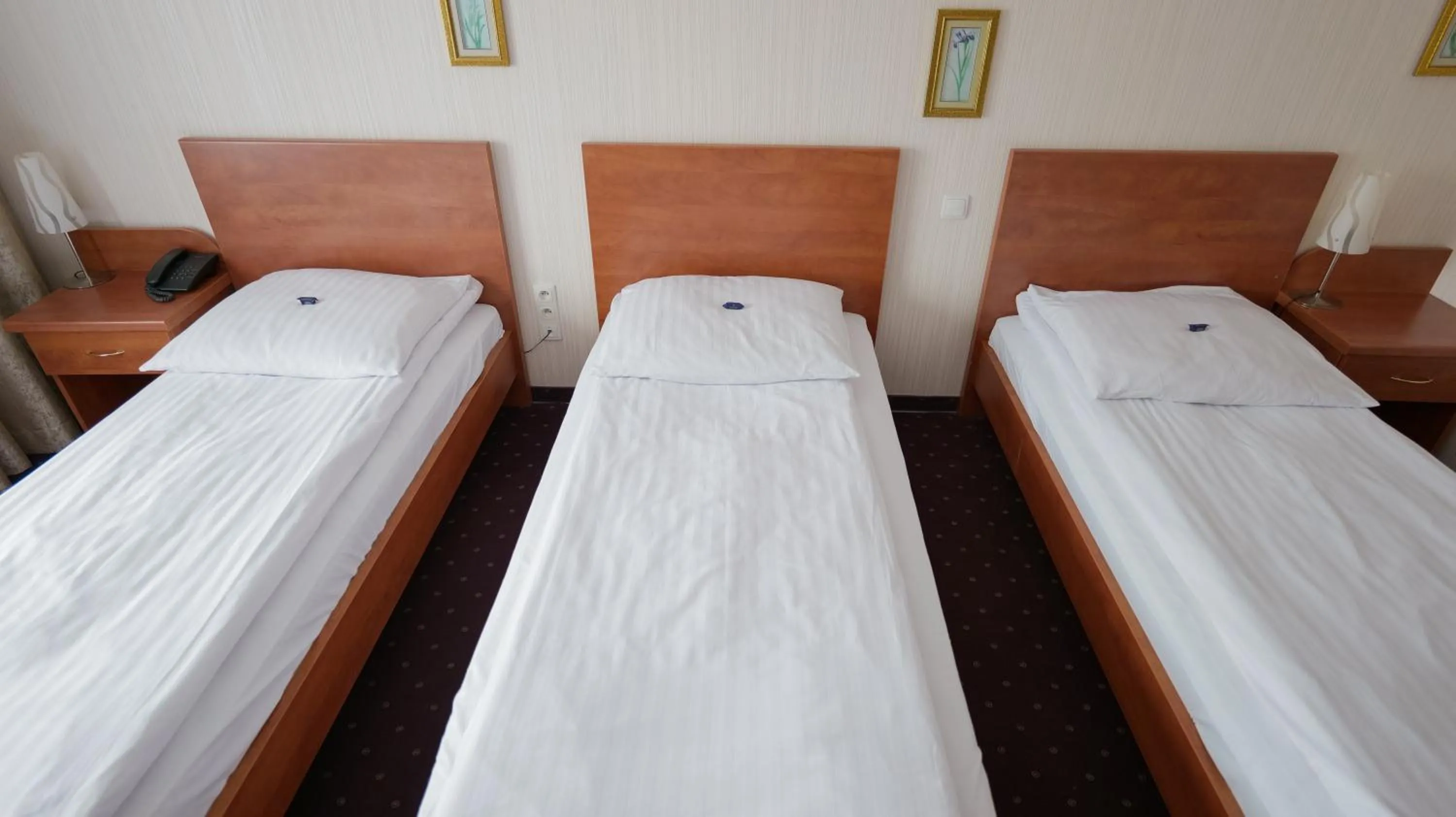 Bed in Hotel Sen