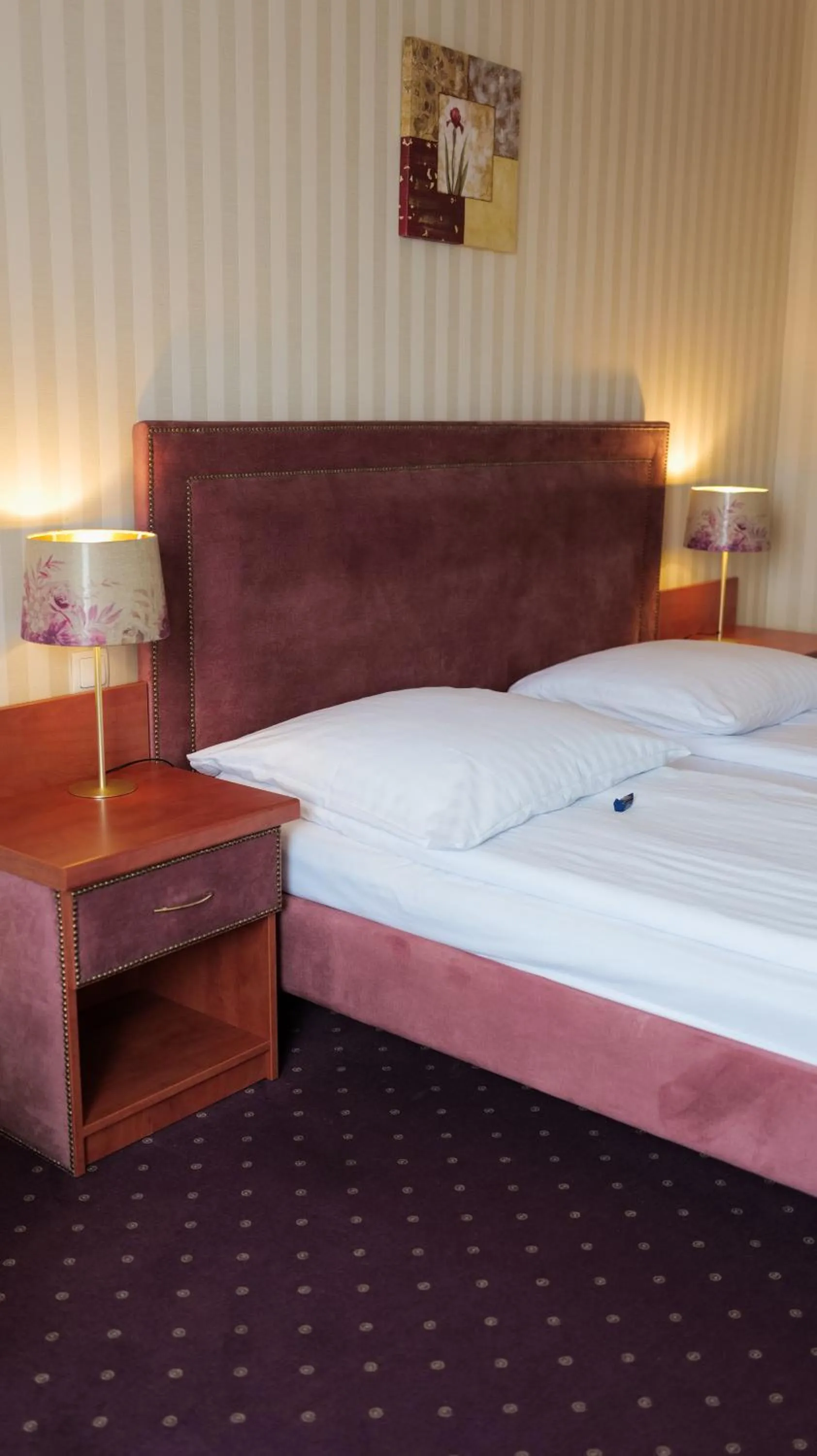 Bed in Hotel Sen
