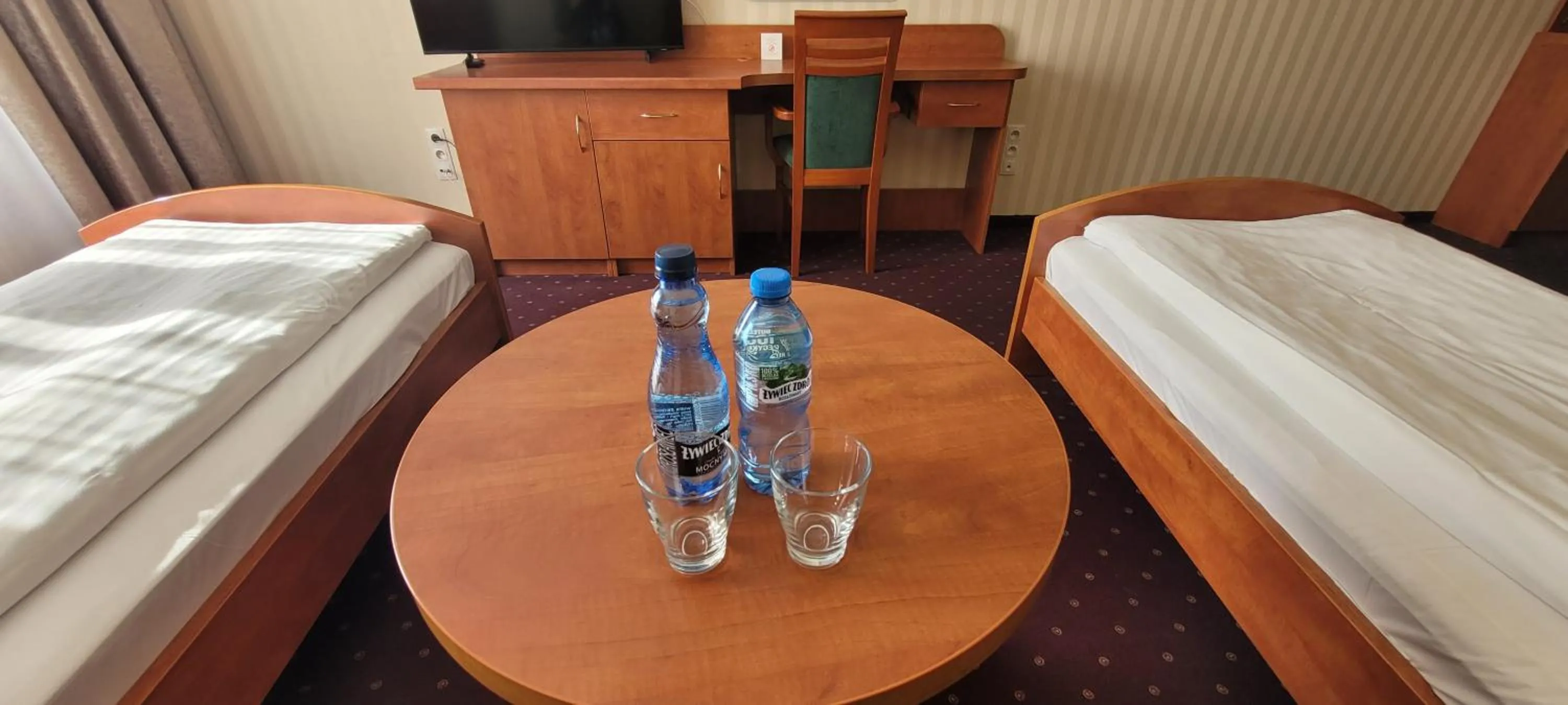 Bed in Hotel Sen