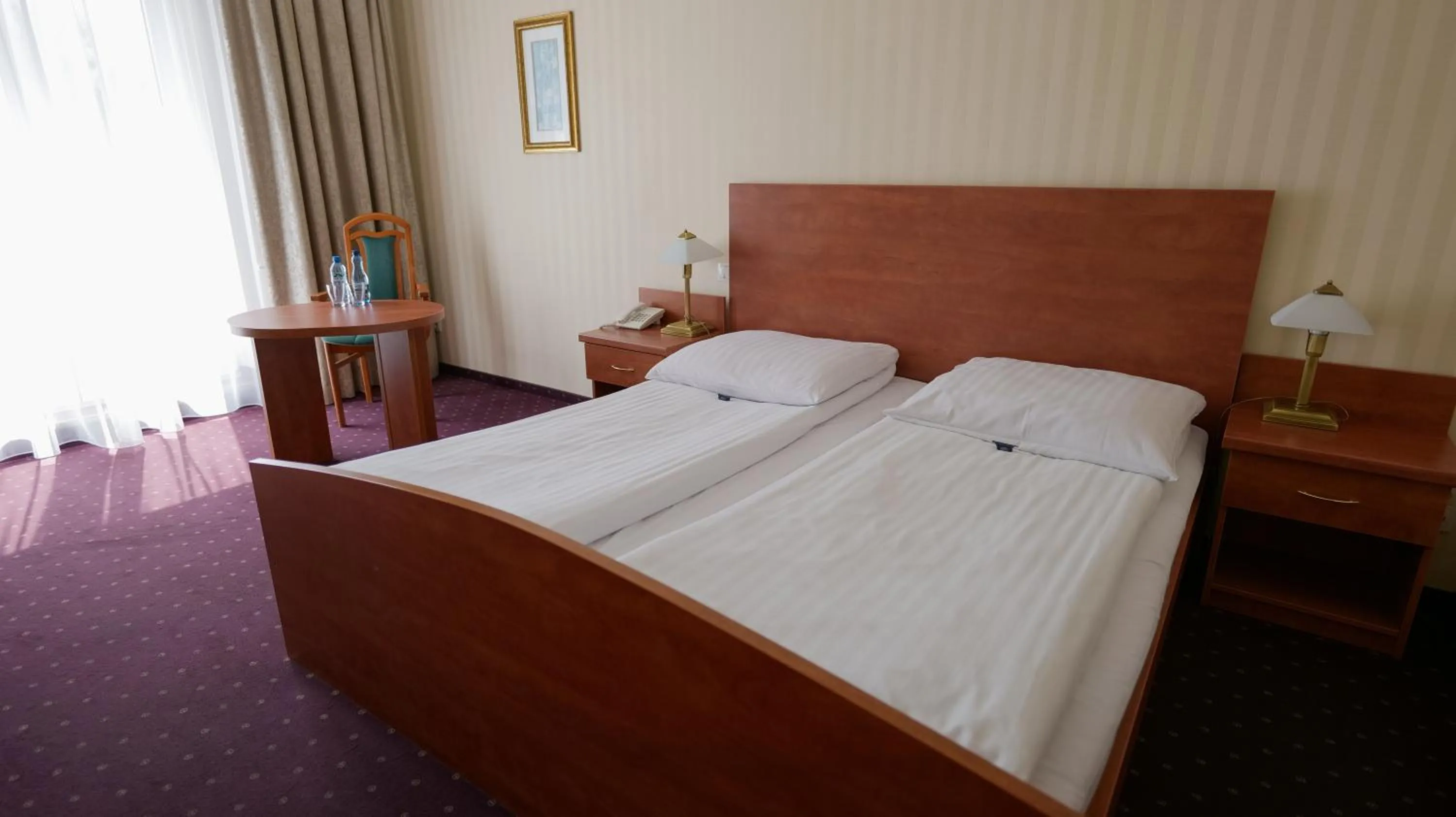 Bed in Hotel Sen